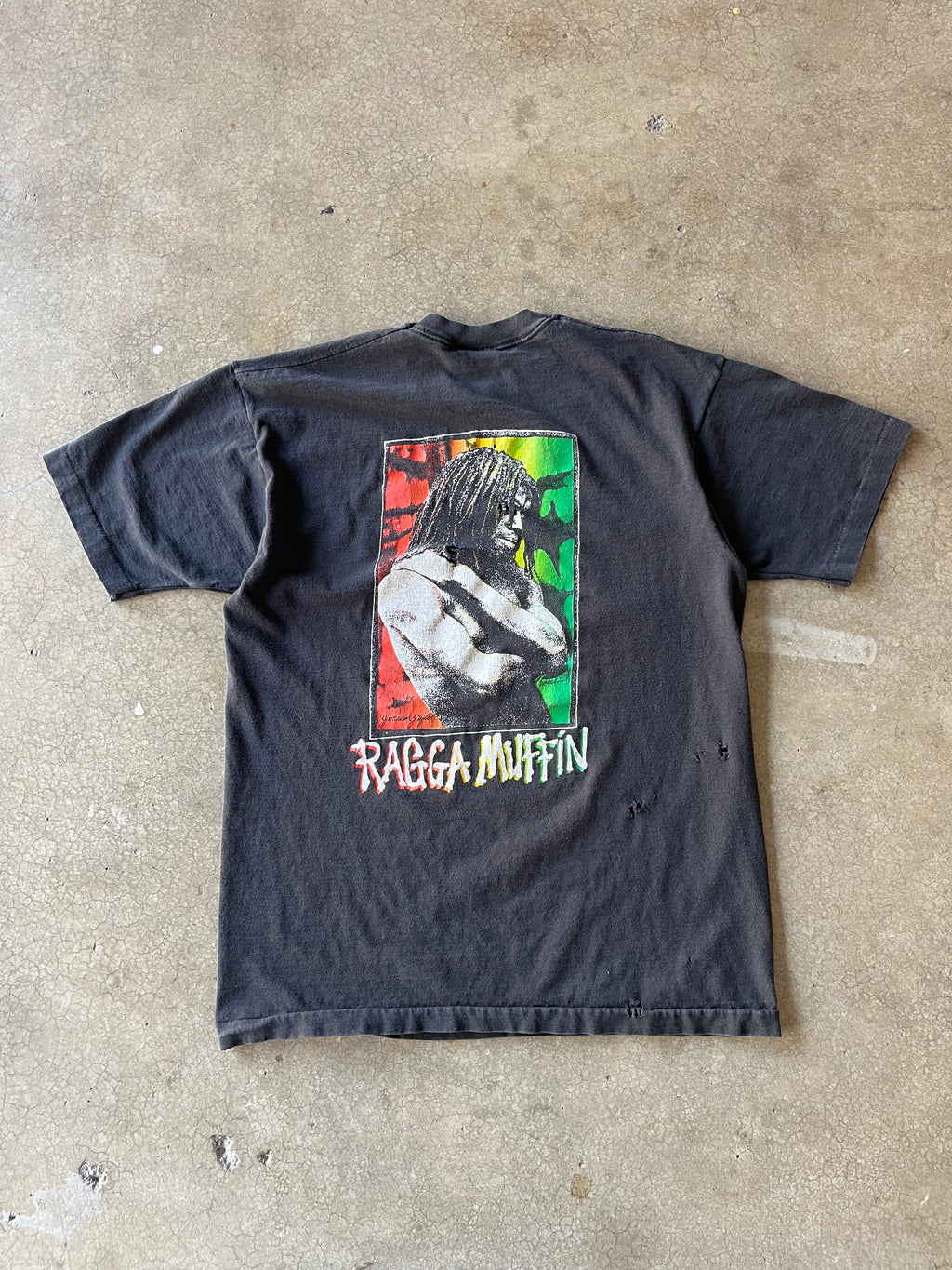 90S RAGGA MIIFFIN TEE - L