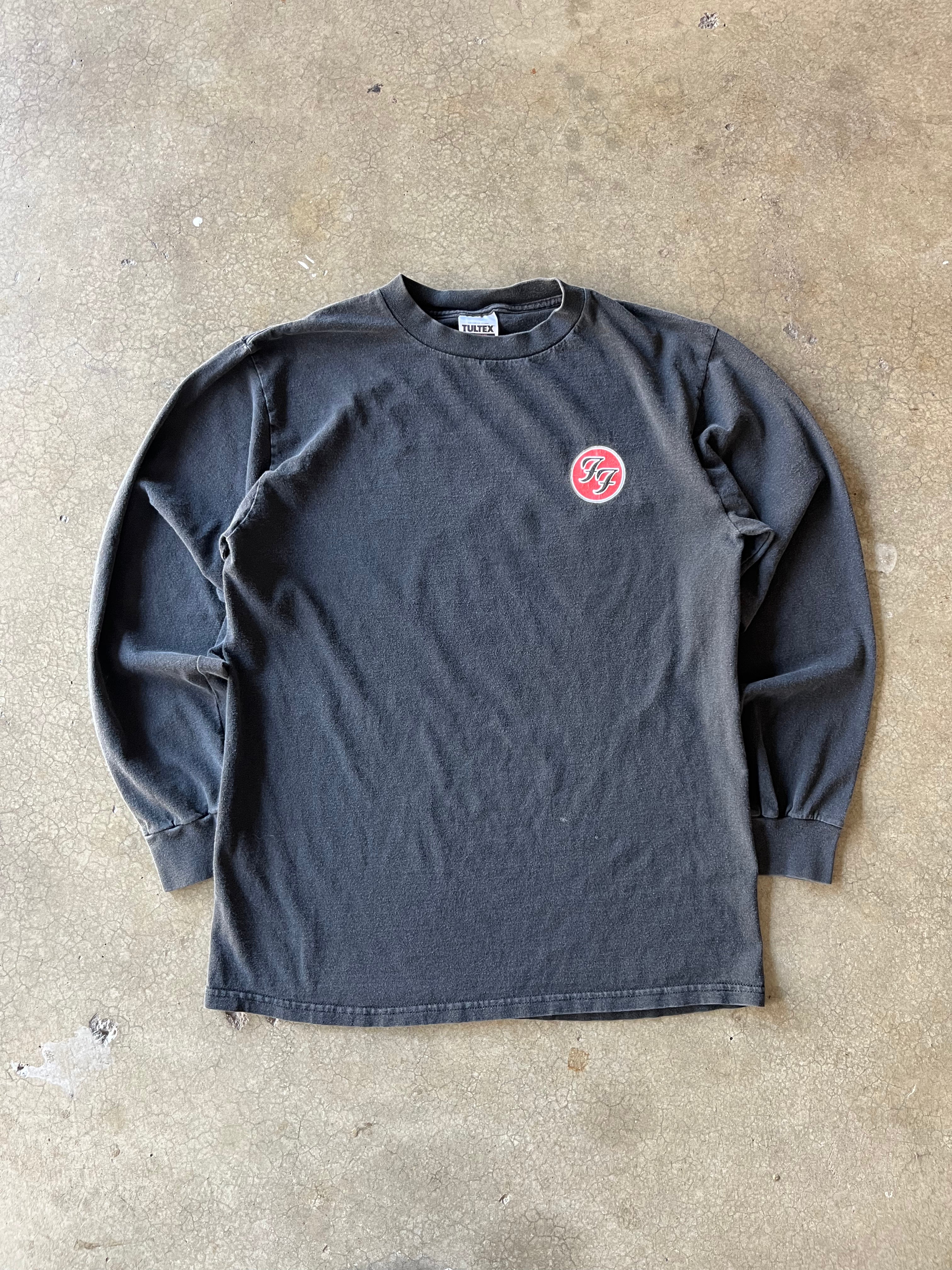 90S FOO FIGHTERS LONG SLEEVE BAND TEE - L