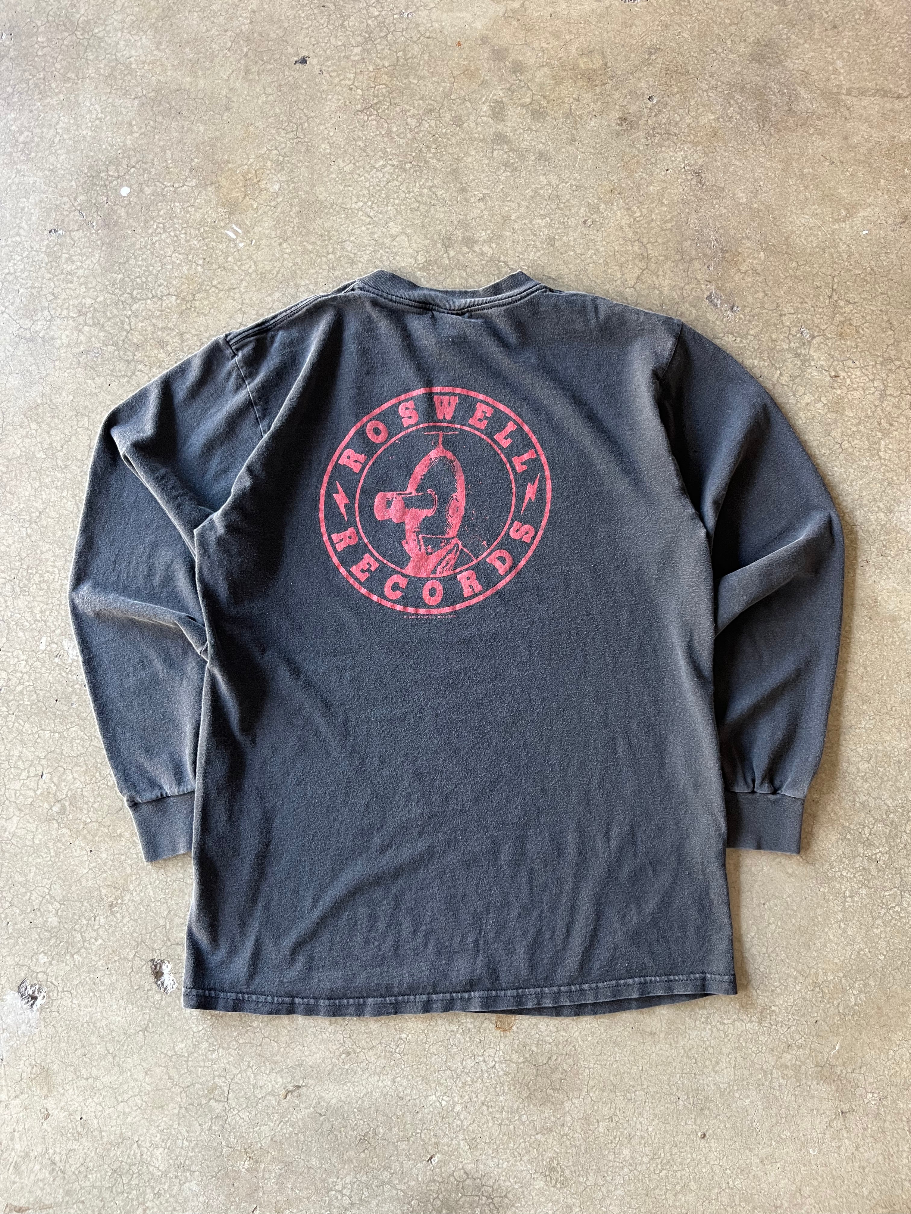 90S FOO FIGHTERS LONG SLEEVE BAND TEE - L