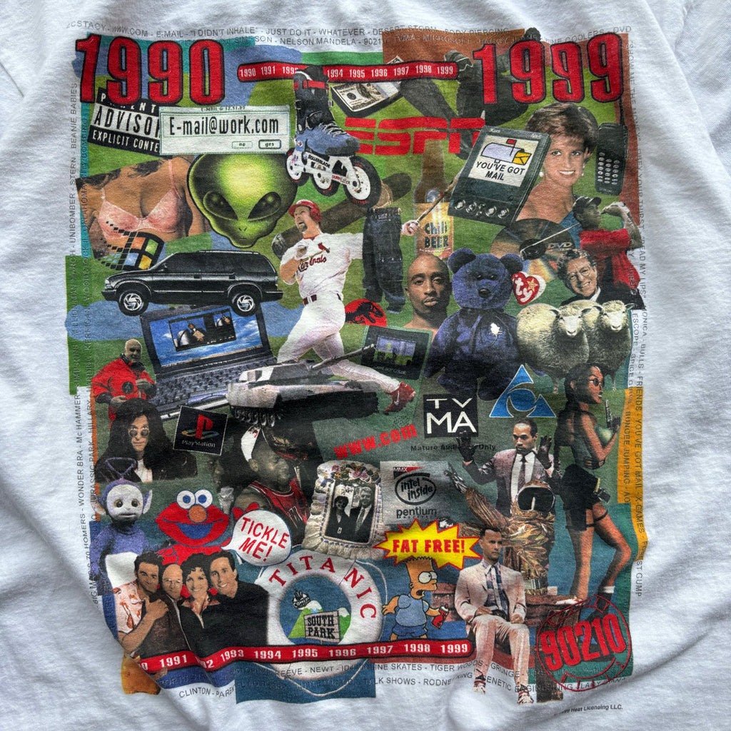 90s DECADES TEE - L