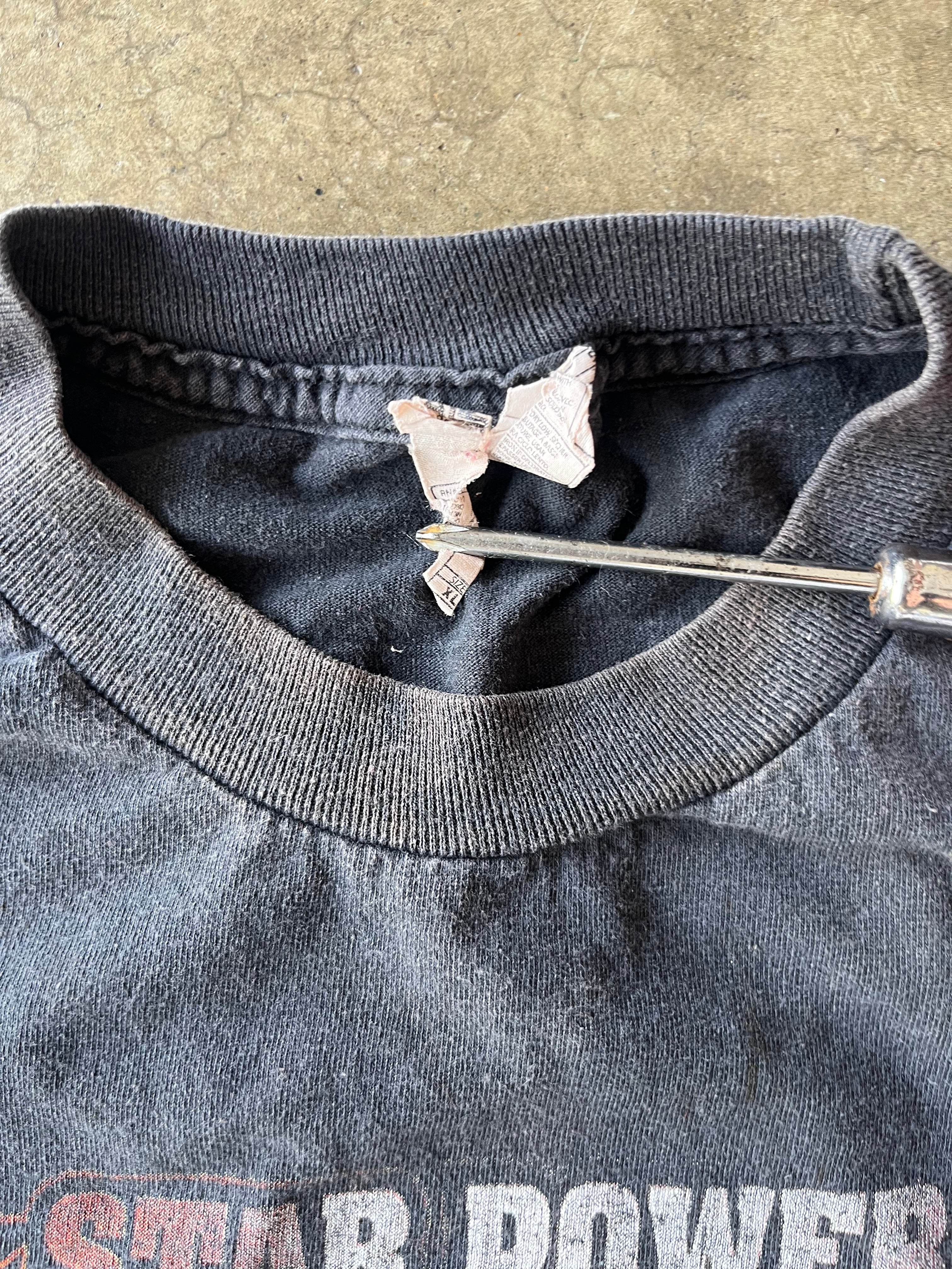 00S MAYWEATHER VS ORTIZ BOXING TEE - L