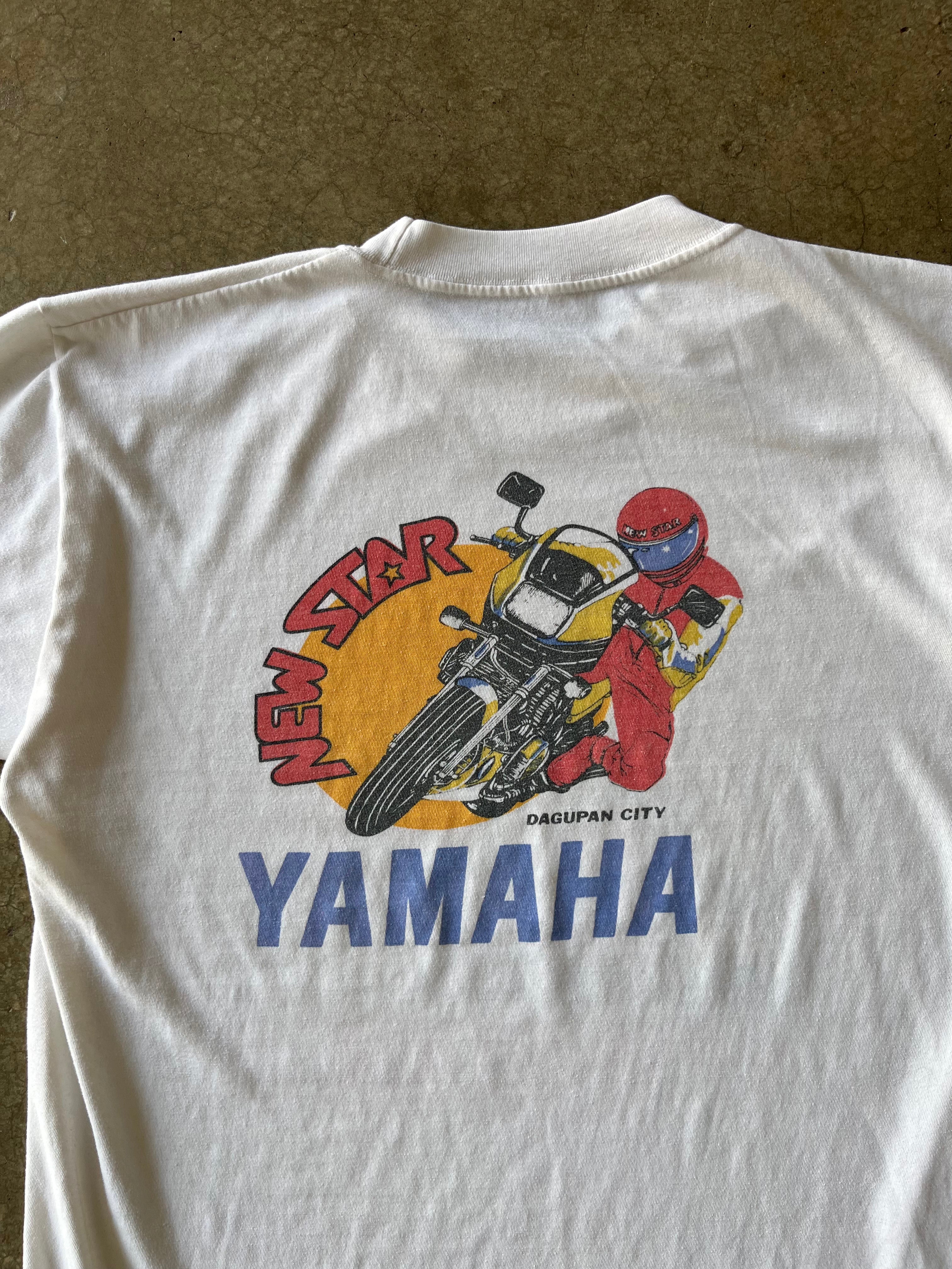 90S NEW STAR YAMAHA TEE - M