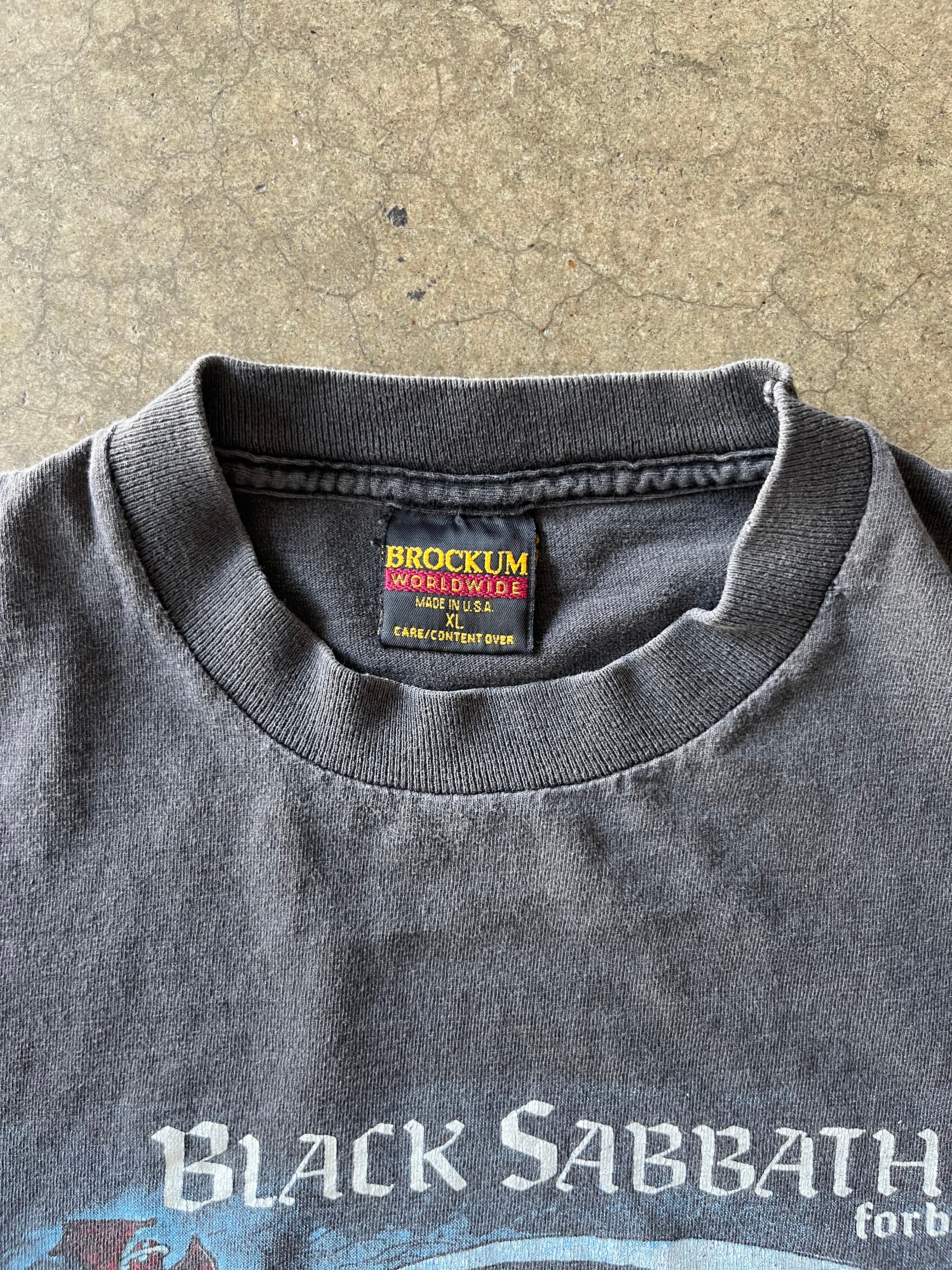 90S BLACK SABATH BAND TEE - XL