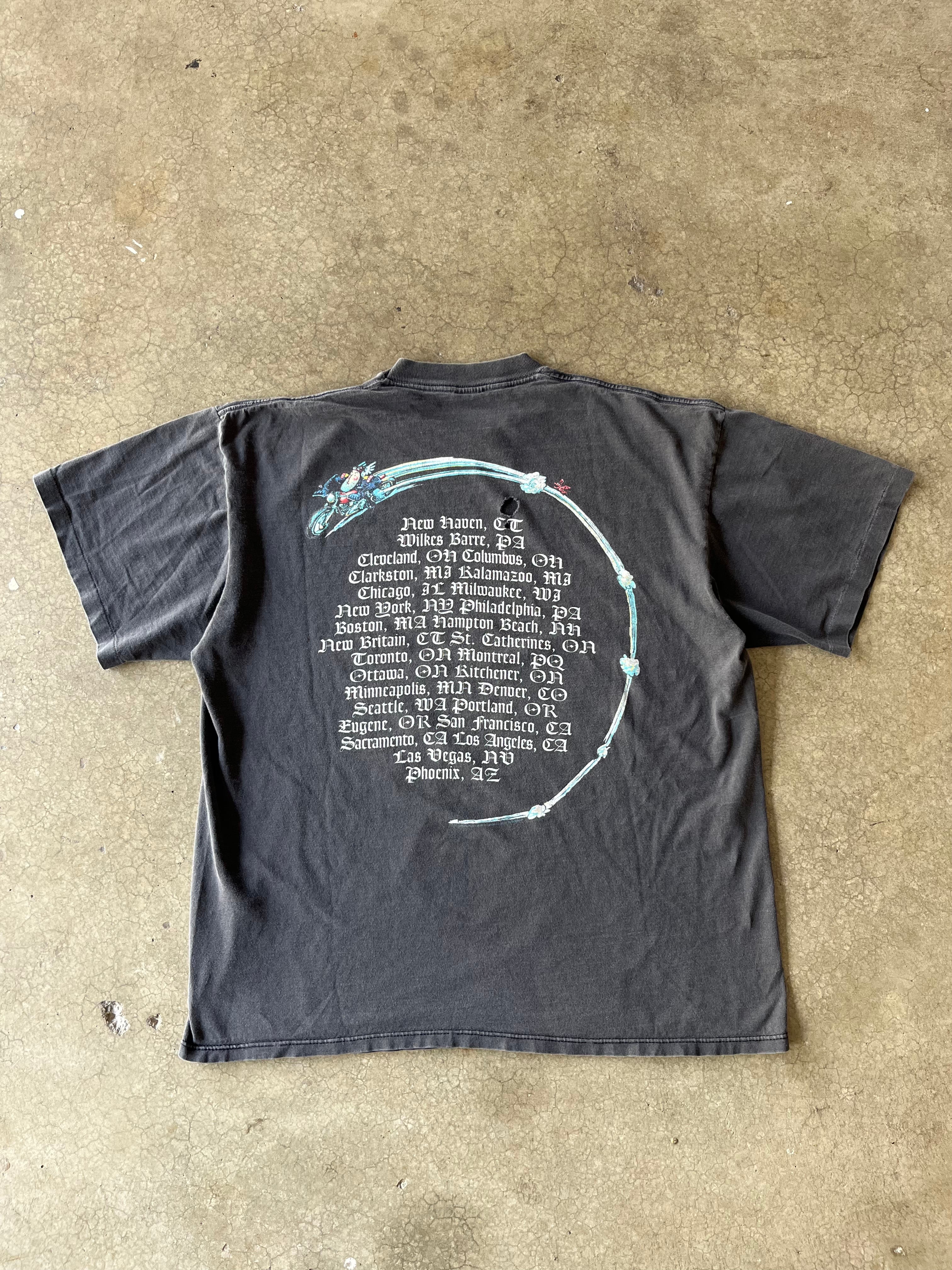 90S BLACK SABATH BAND TEE - XL