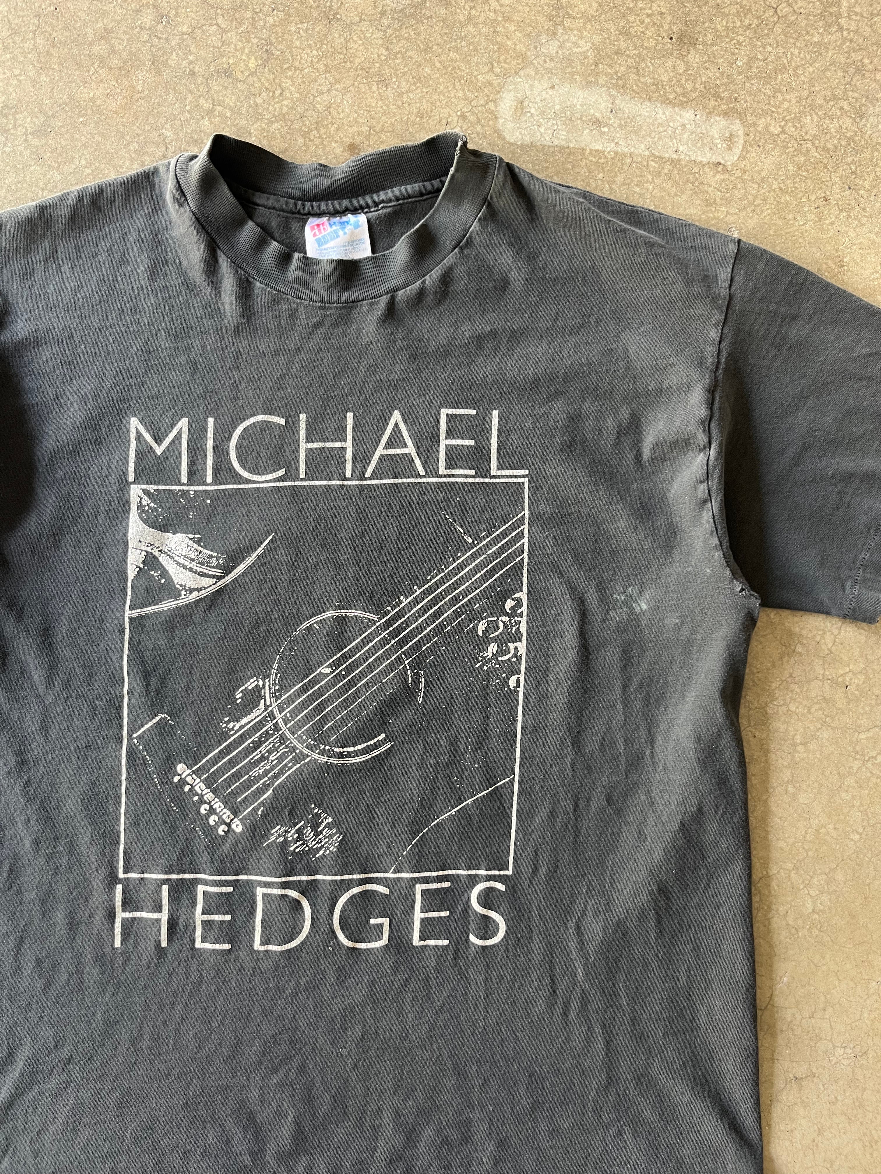 90S MICHEAL HEDGES TOUR TEE - L