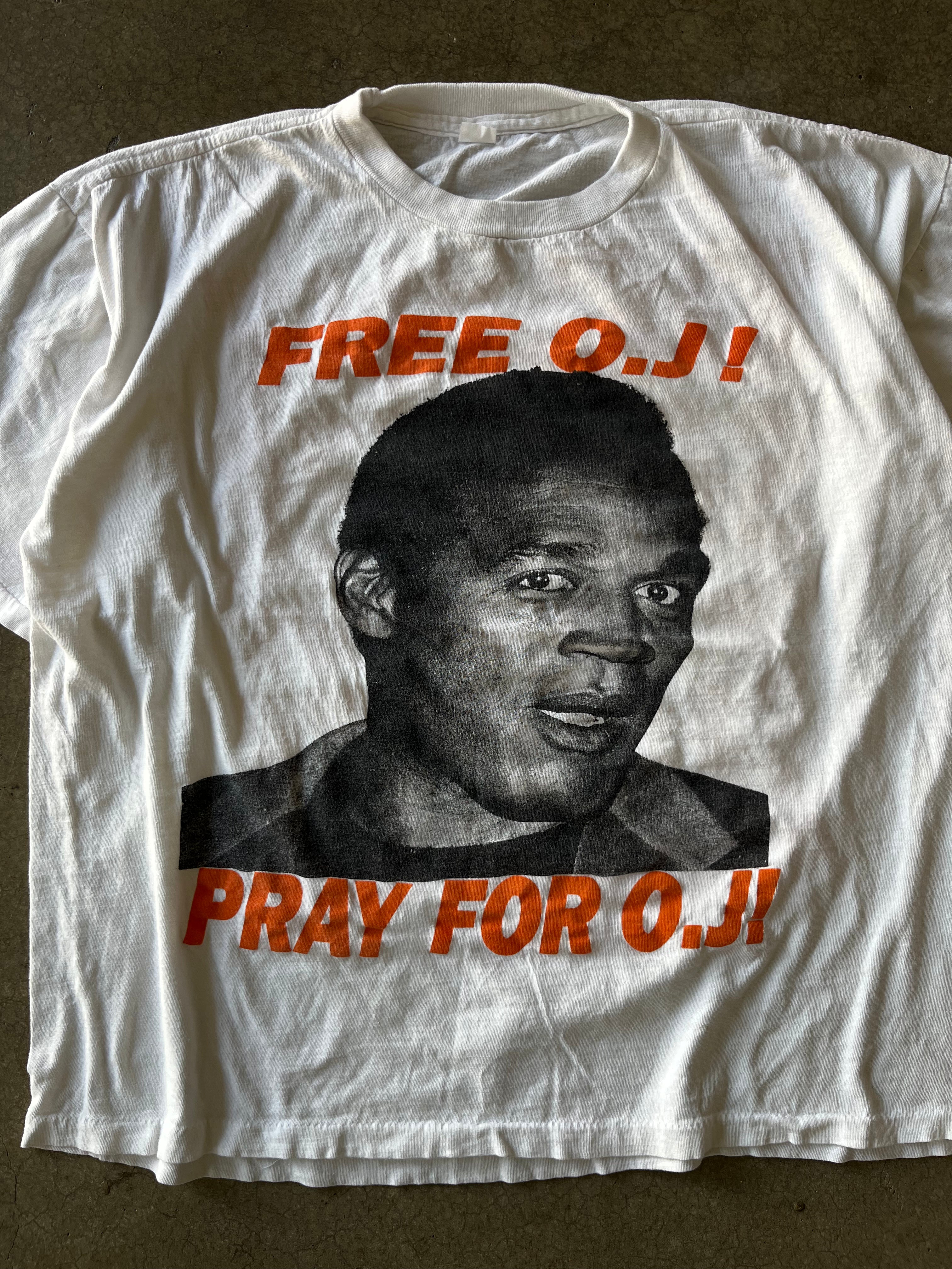 90S FREE OJ SIMPSON TEE - XL