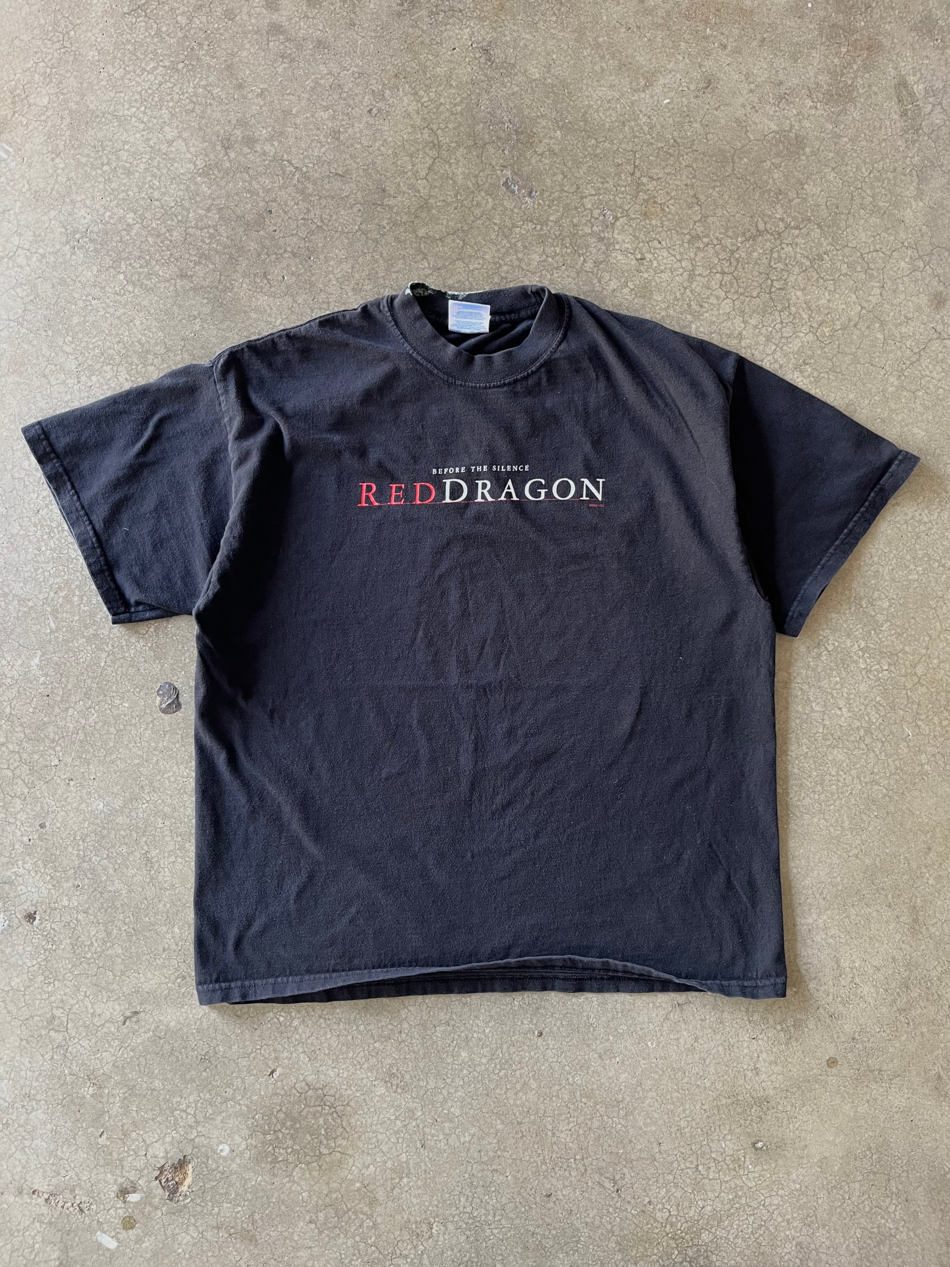 00S BEFORE THE SILENCE RED DRAGON TEE - L