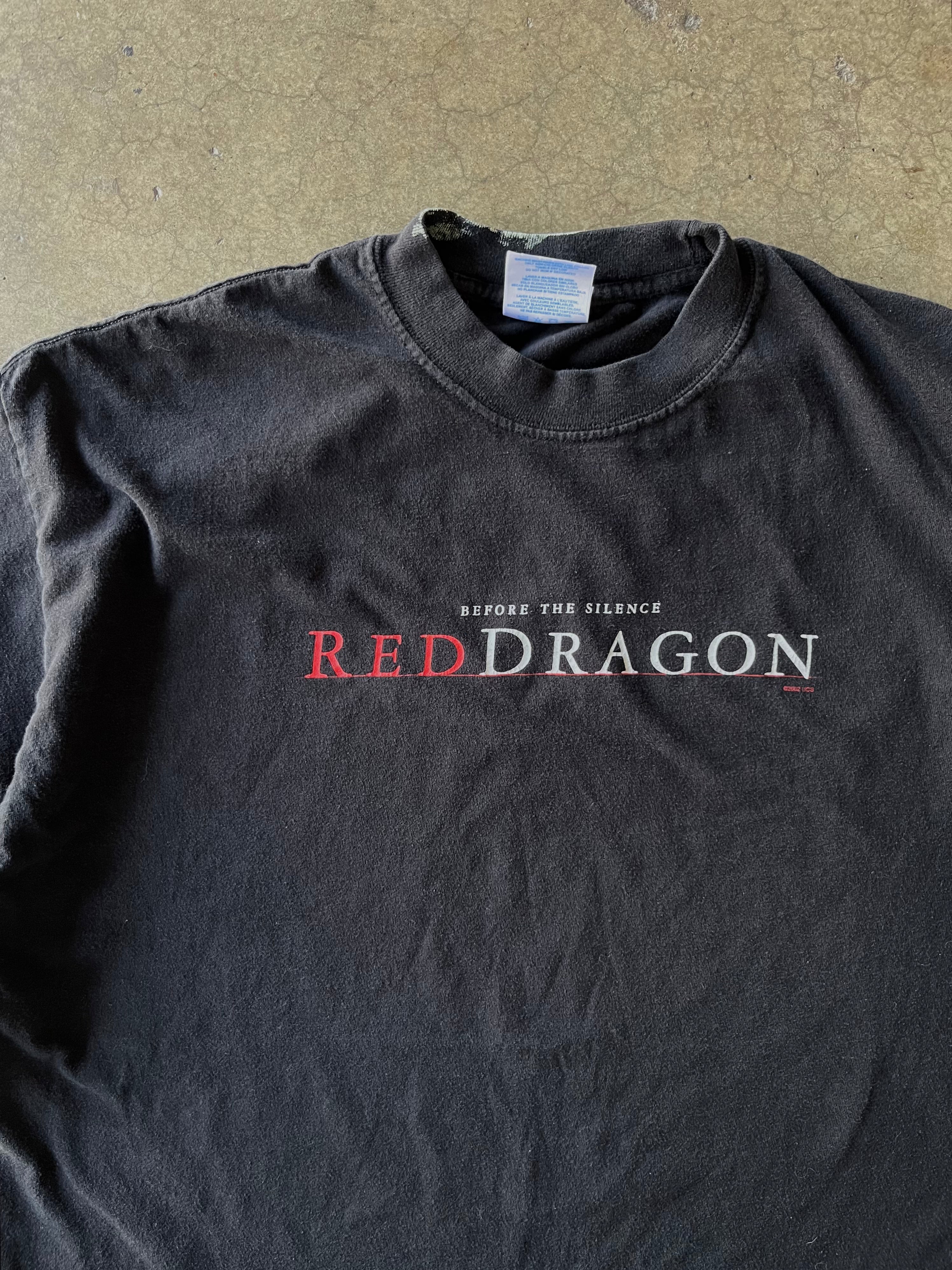 00S BEFORE THE SILENCE RED DRAGON TEE - L