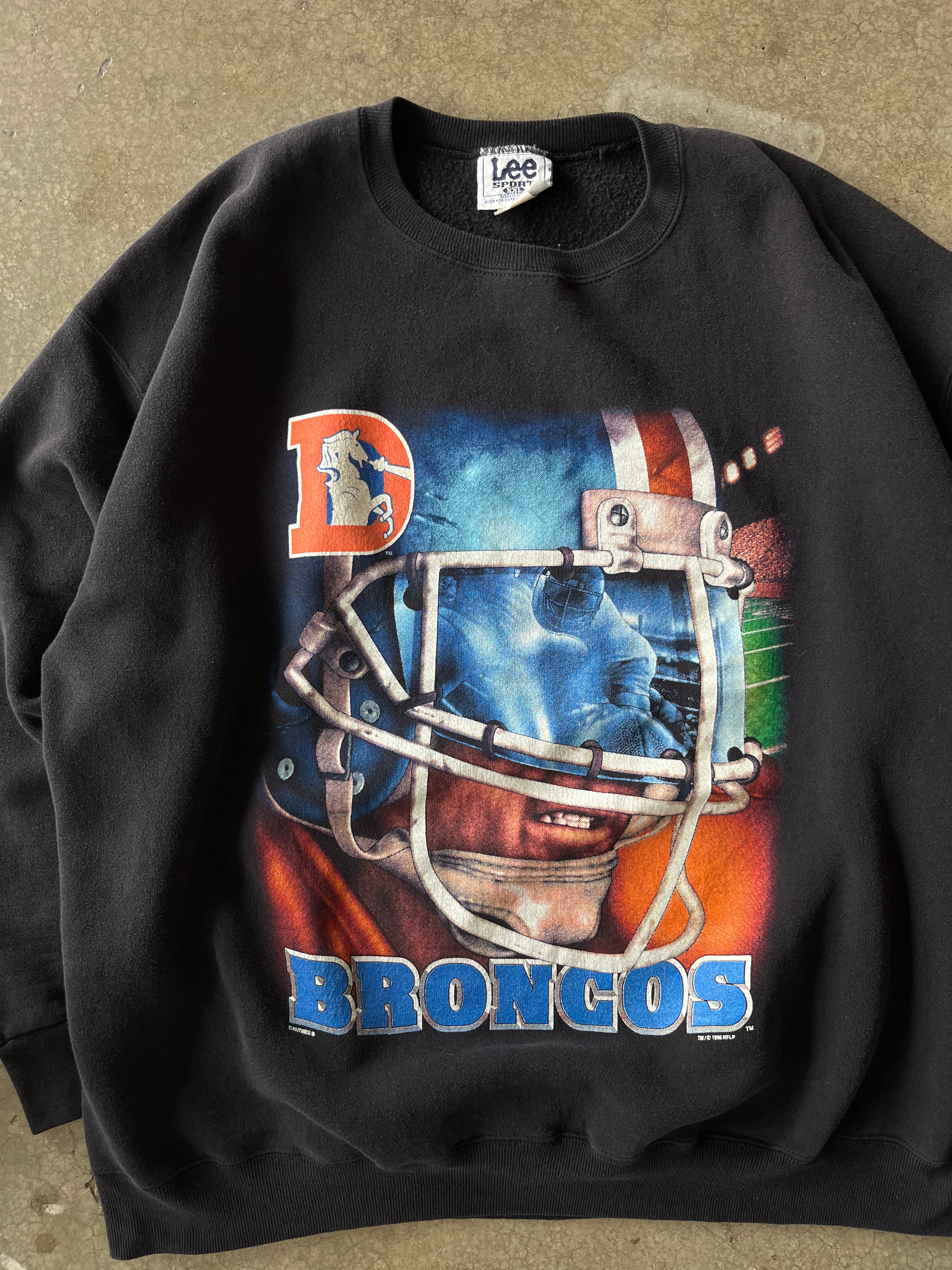 90S DENVER BRONCOS CREWNECK - 2XL