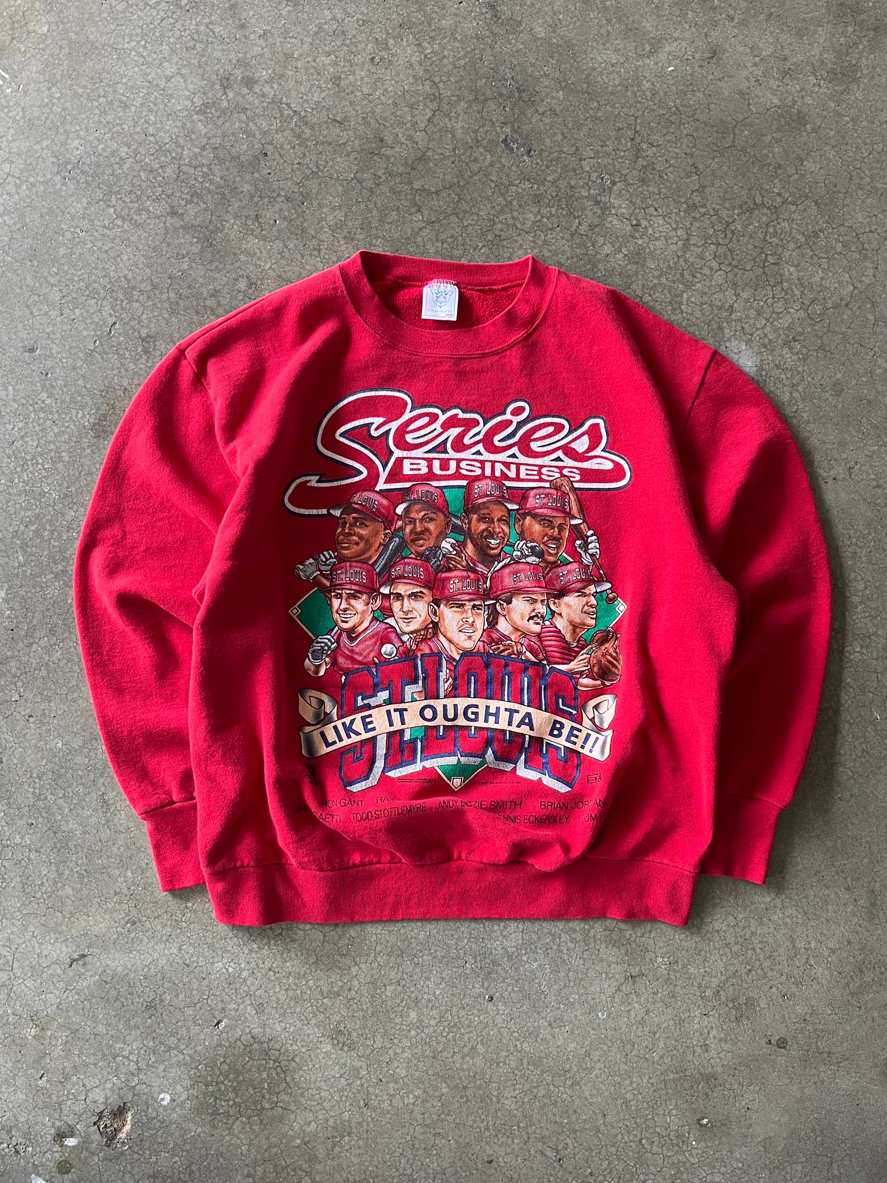 90S ST. LOUIS CARDINALS CREWNECK - XL