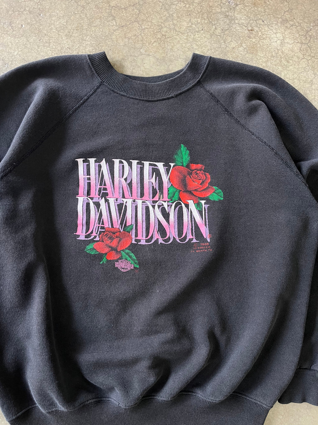 80 HARLEY DAVIDSON MODESTO CREWNECK - M