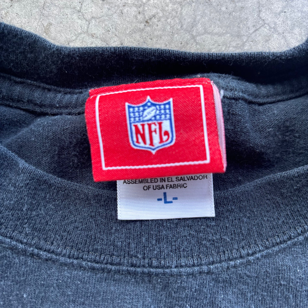 00s VIKINGS HELMET TEE - L