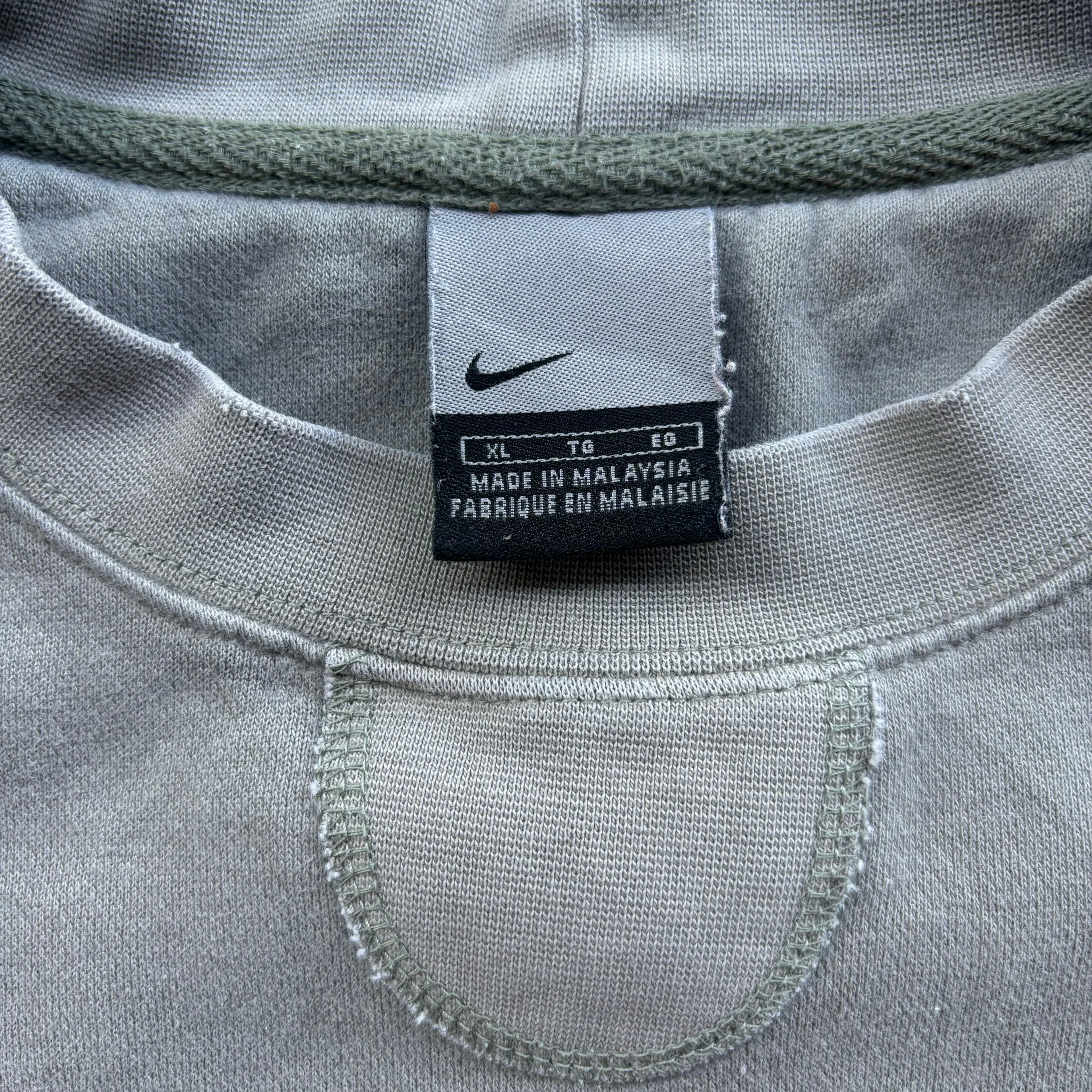 00s NIKE SPELL-OUT CREWNECK - XL