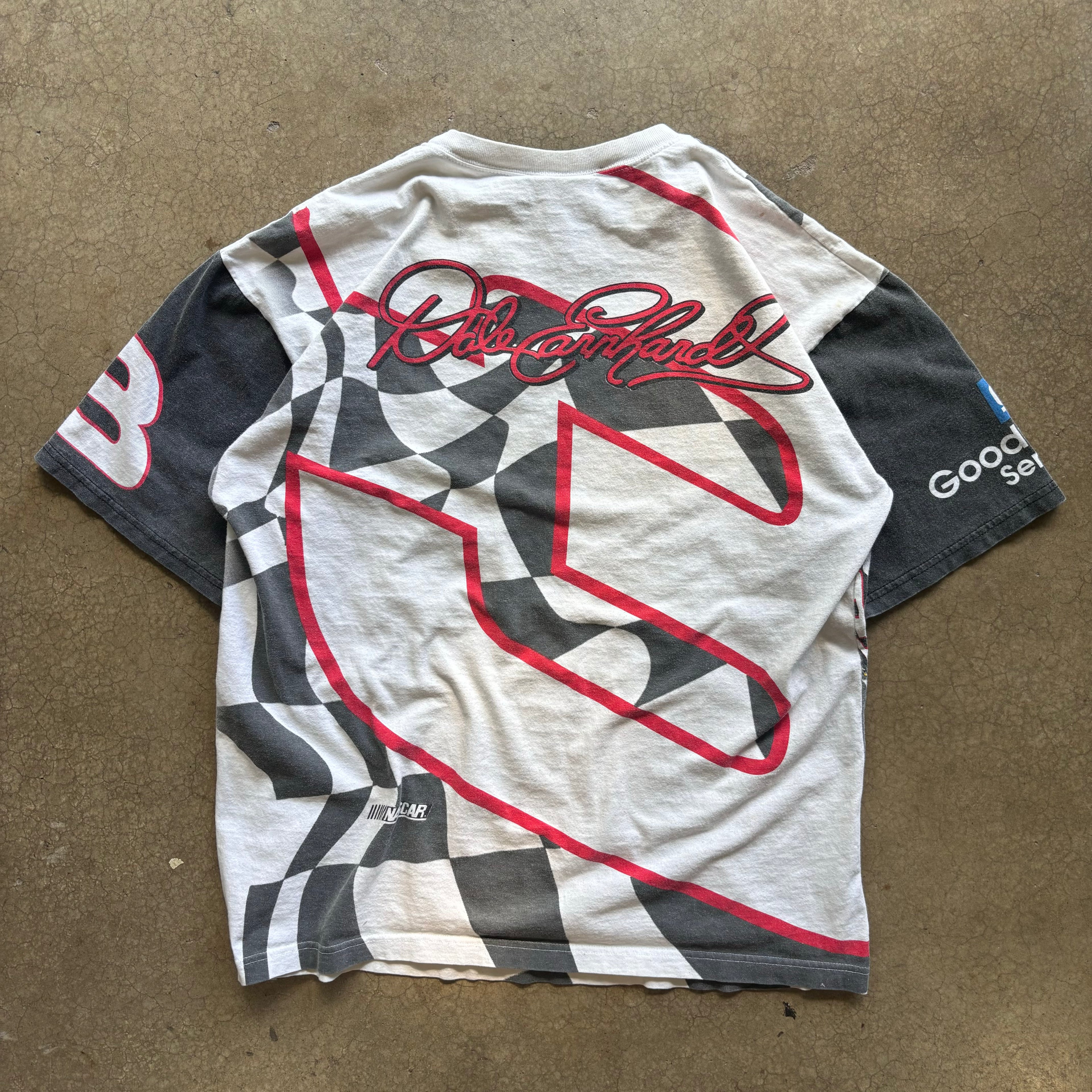 90s DALE EARNHARDT AOP TEE - XL
