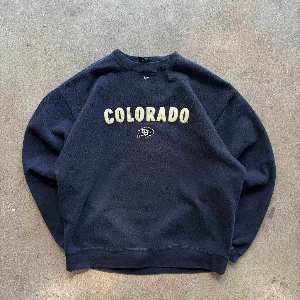 90s NIKE COLORADO BUFFS CREWNECK - M