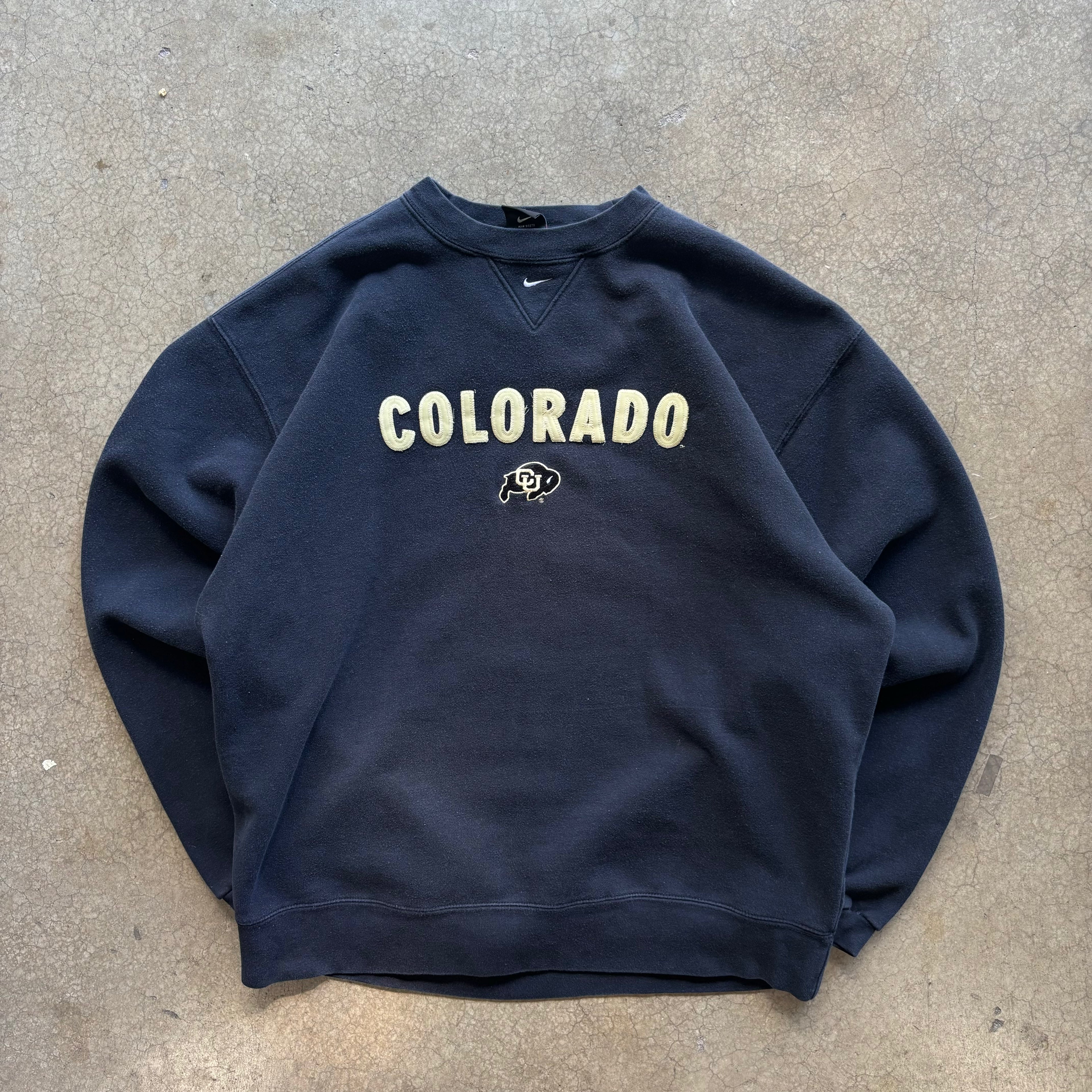 90s NIKE COLORADO BUFFS CREWNECK - M