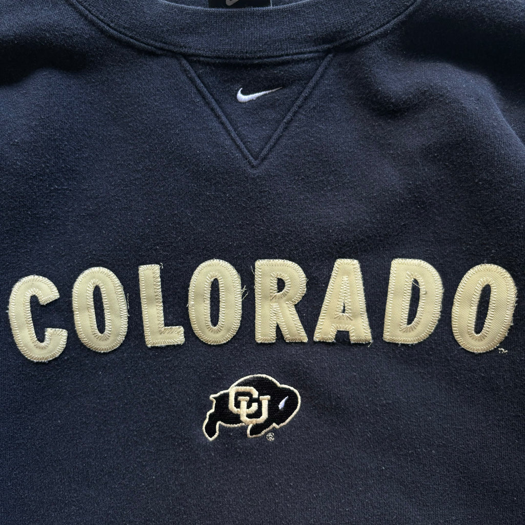 90s NIKE COLORADO BUFFS CREWNECK - M