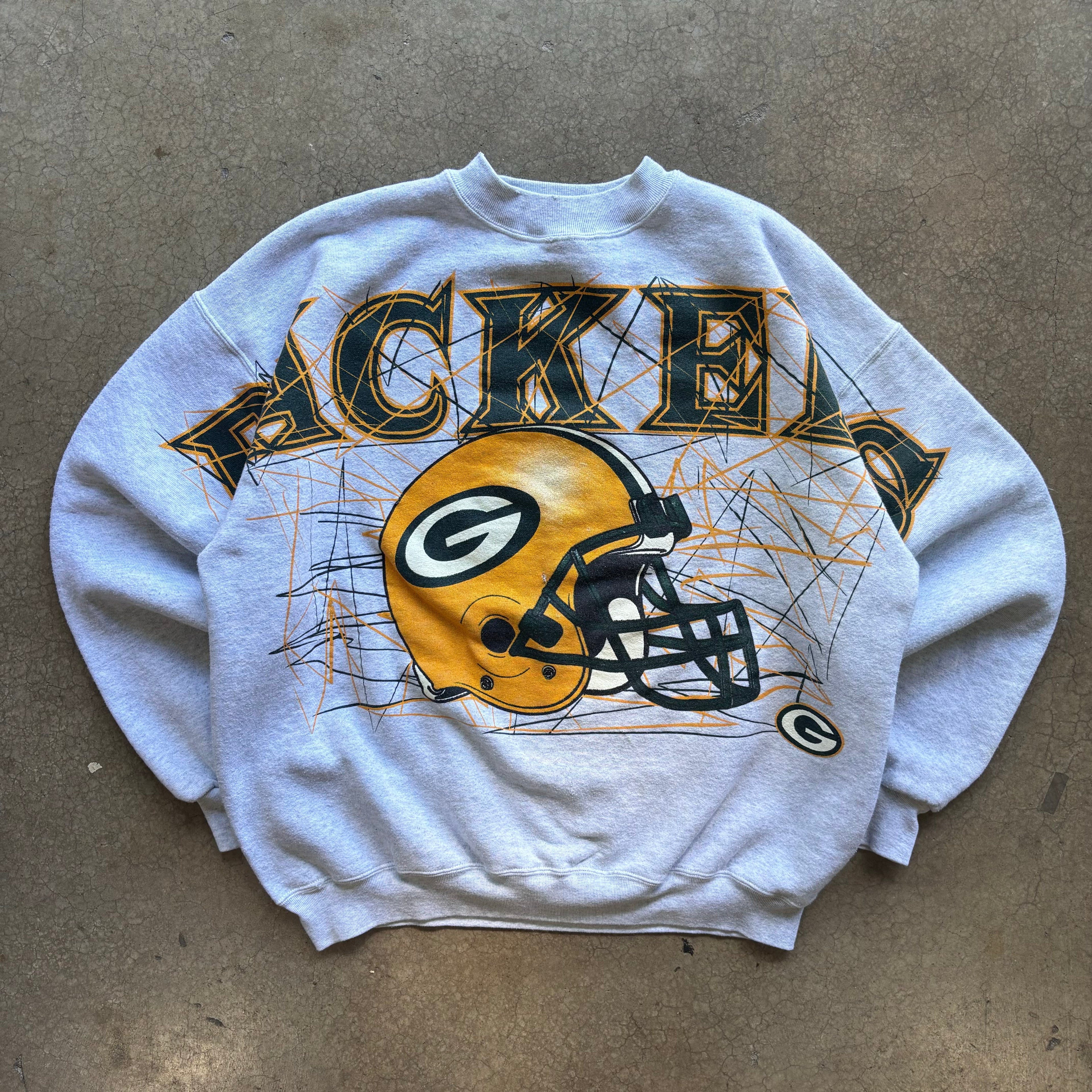 90s GREENBAY PACKERS CREWNECK - XL