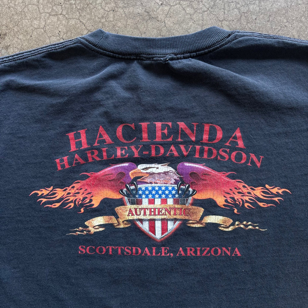 90s HARLEY TRIBAL LONGSLEEVE TEE - XL