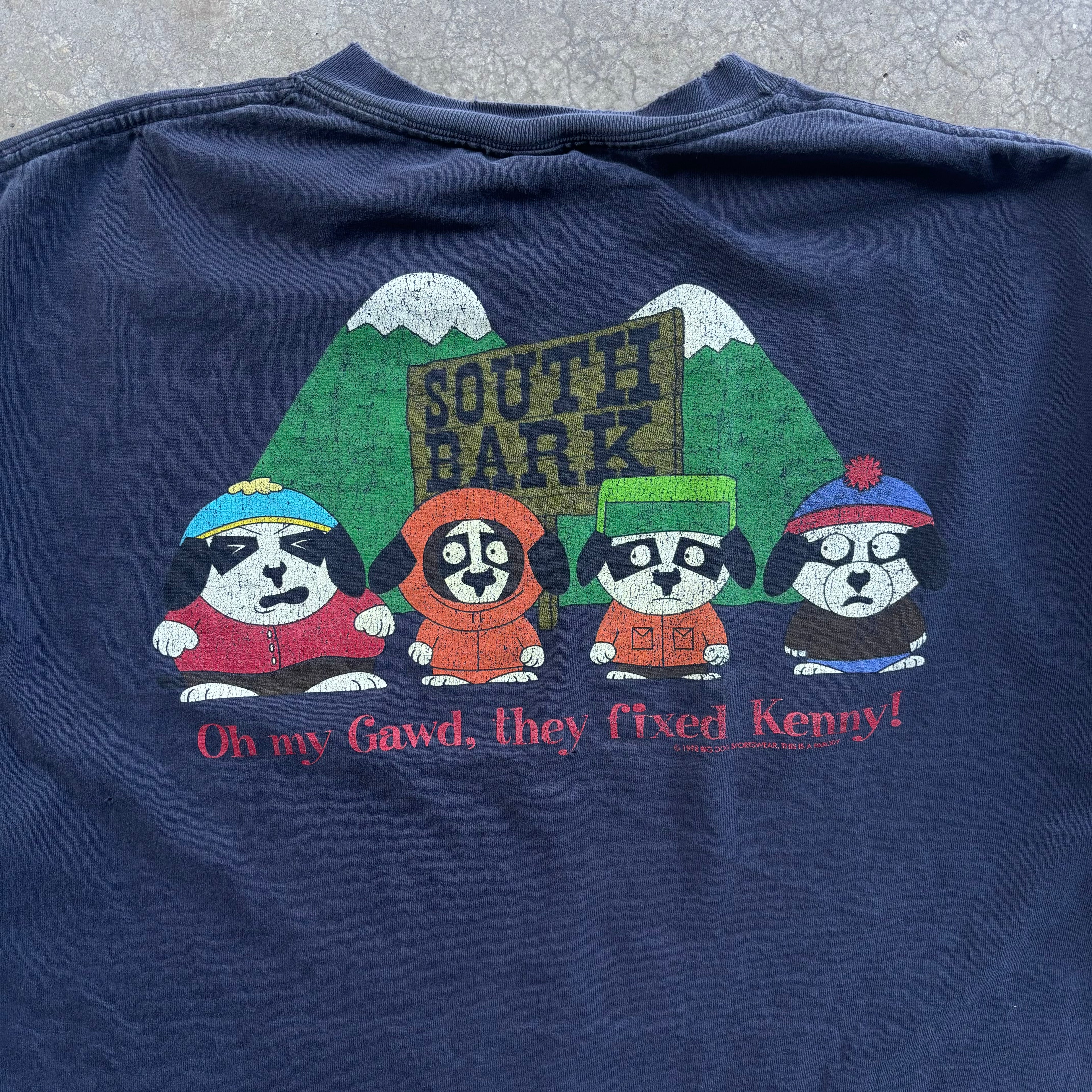 00s BIG DOGS SOUTH PARK SPOOF - XL
