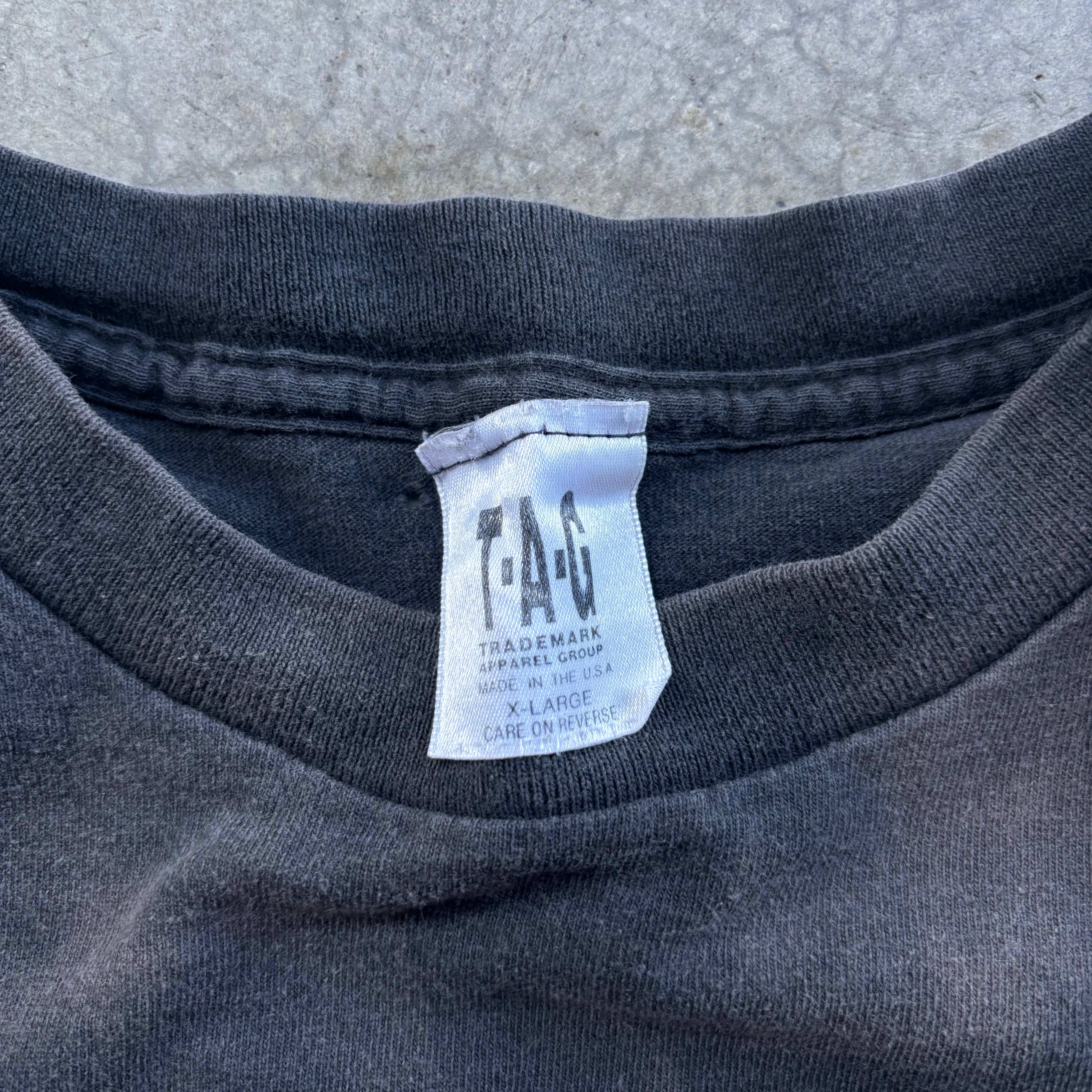 90s TAZ BIKER TEE - XL
