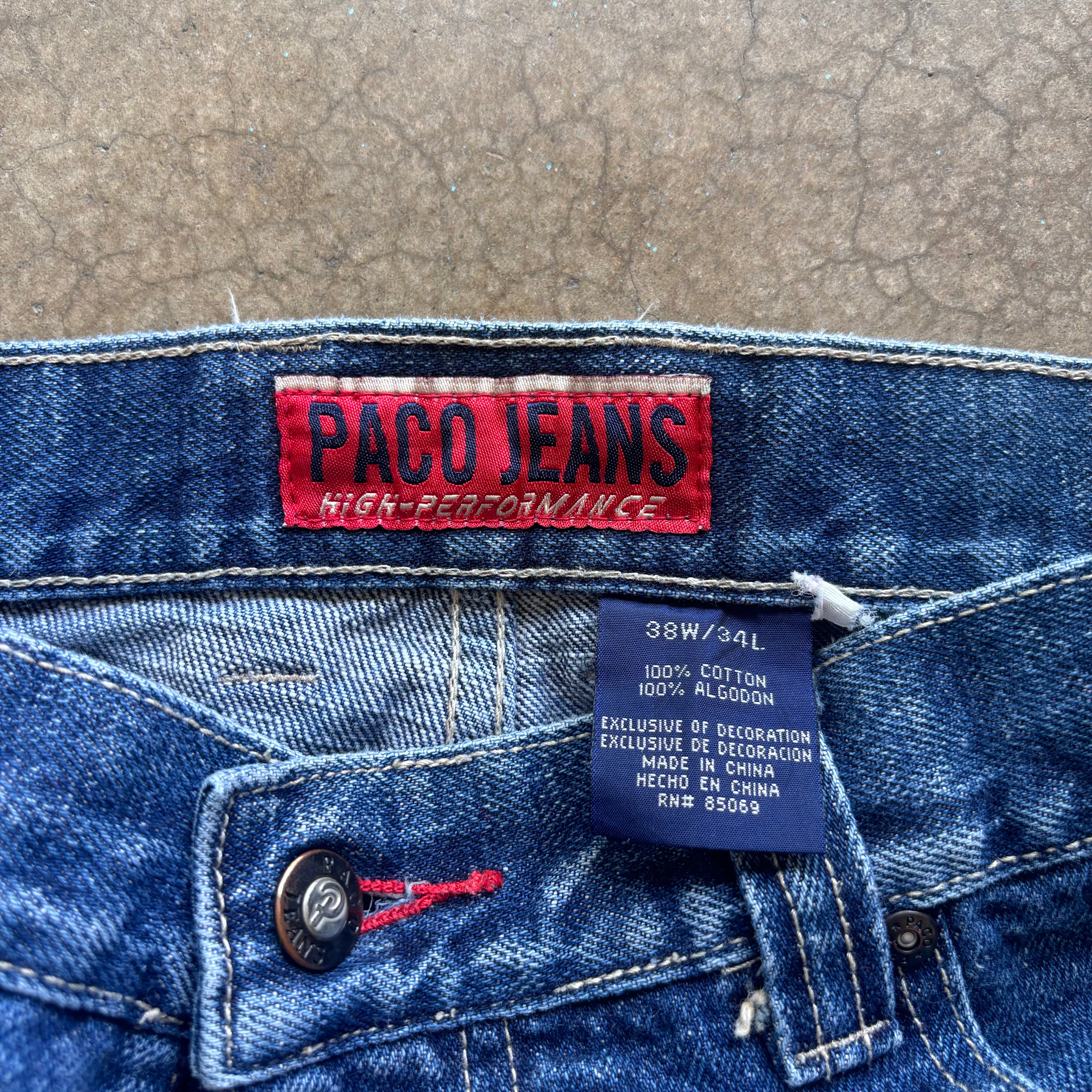 00s PACO JEANS - 38X34