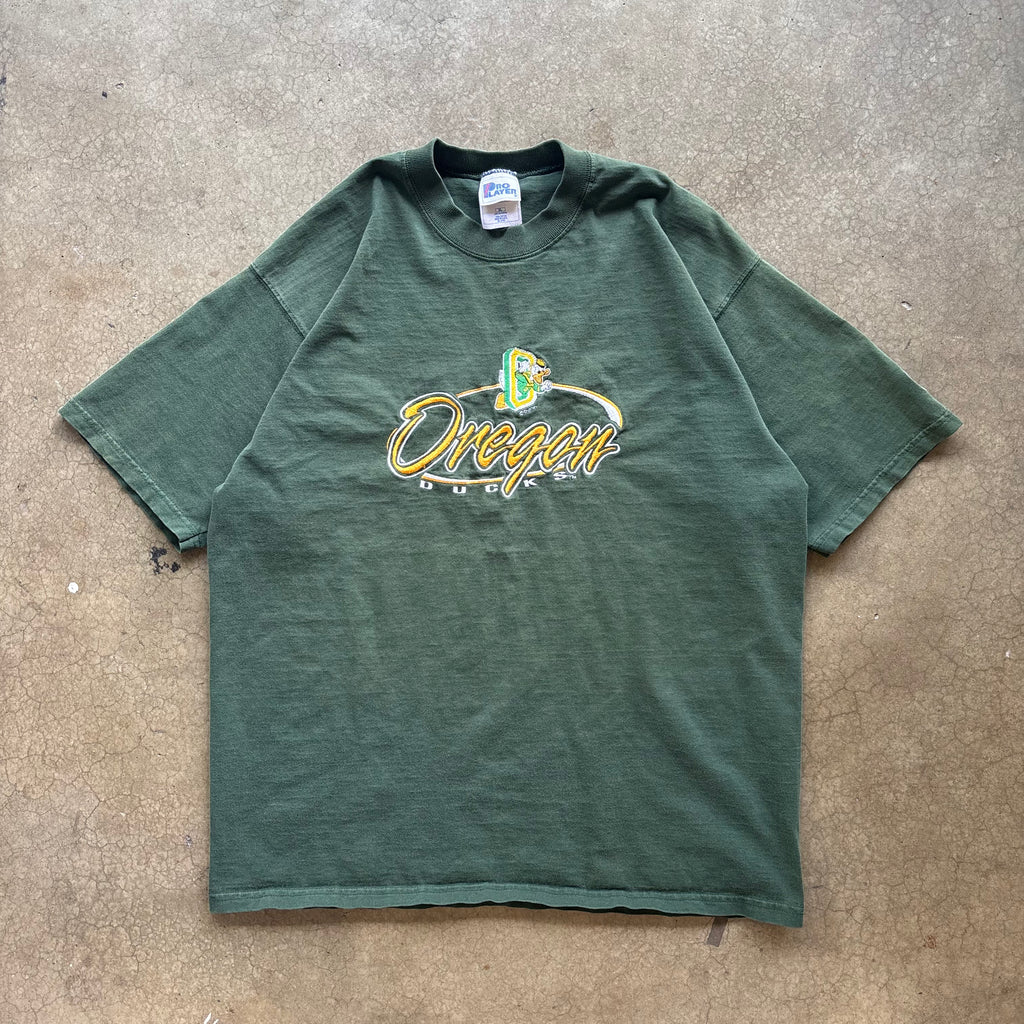 90s OREGON DUCKS TEE - XL