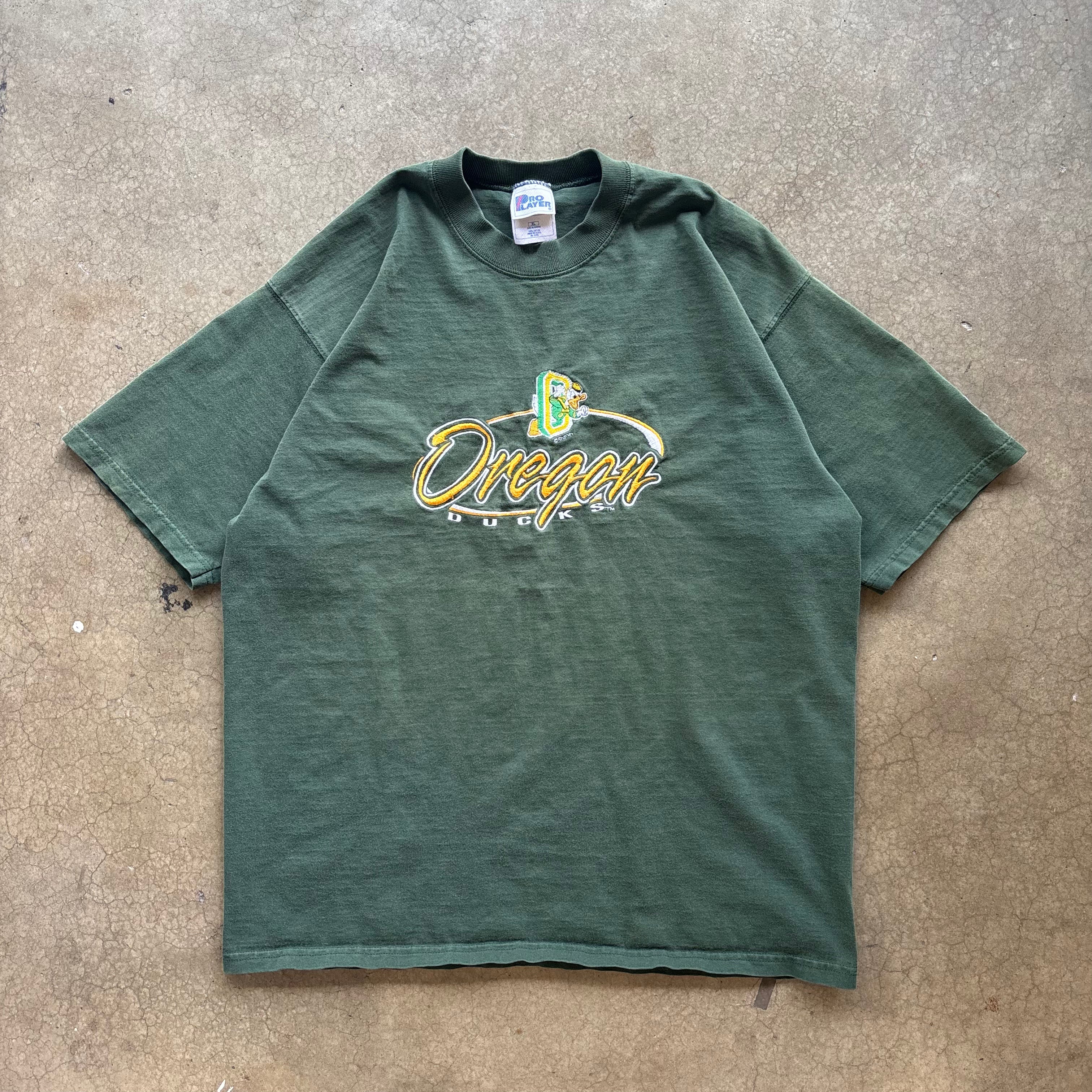 90s OREGON DUCKS TEE - XL