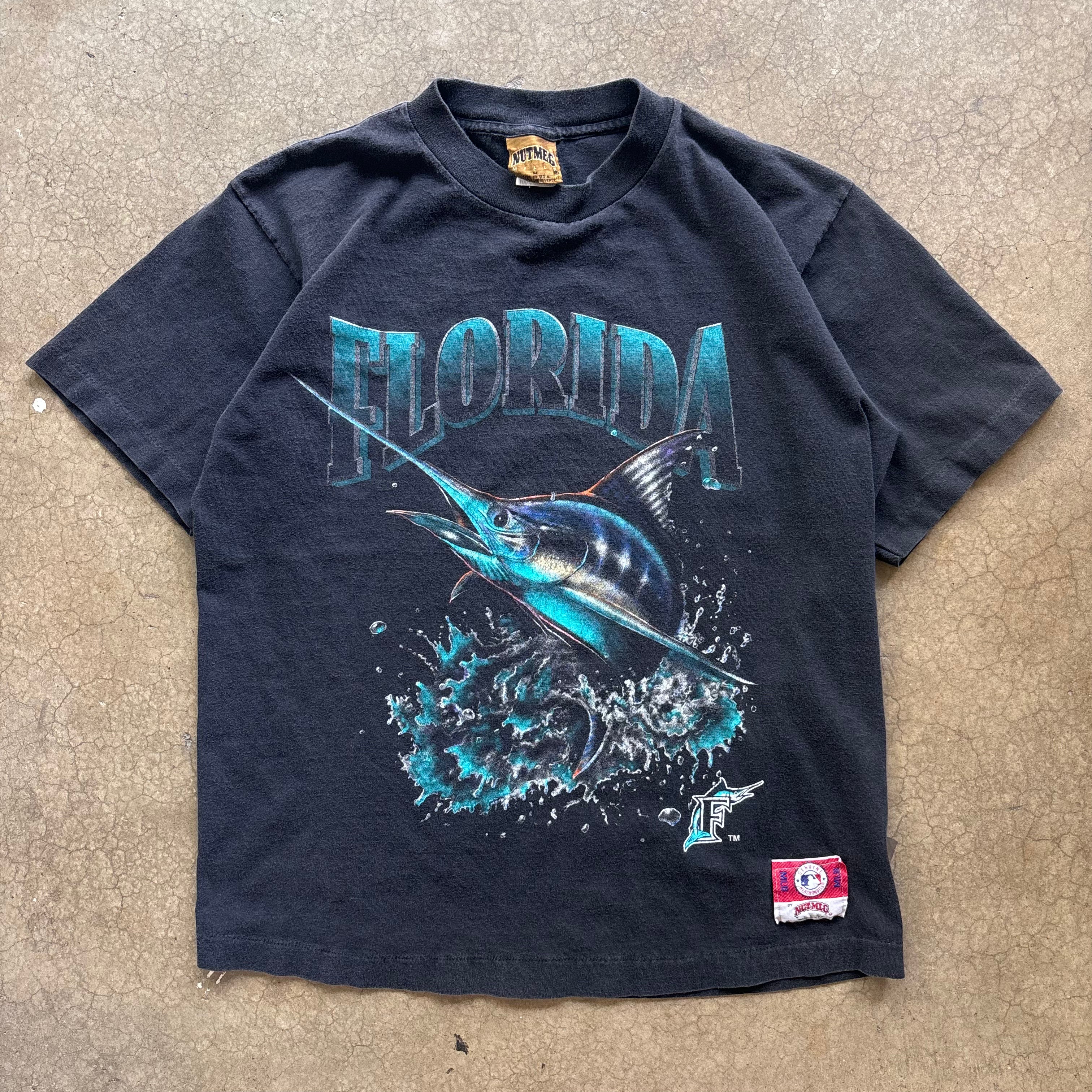 90s FLORIDA MARLINS TEE - M
