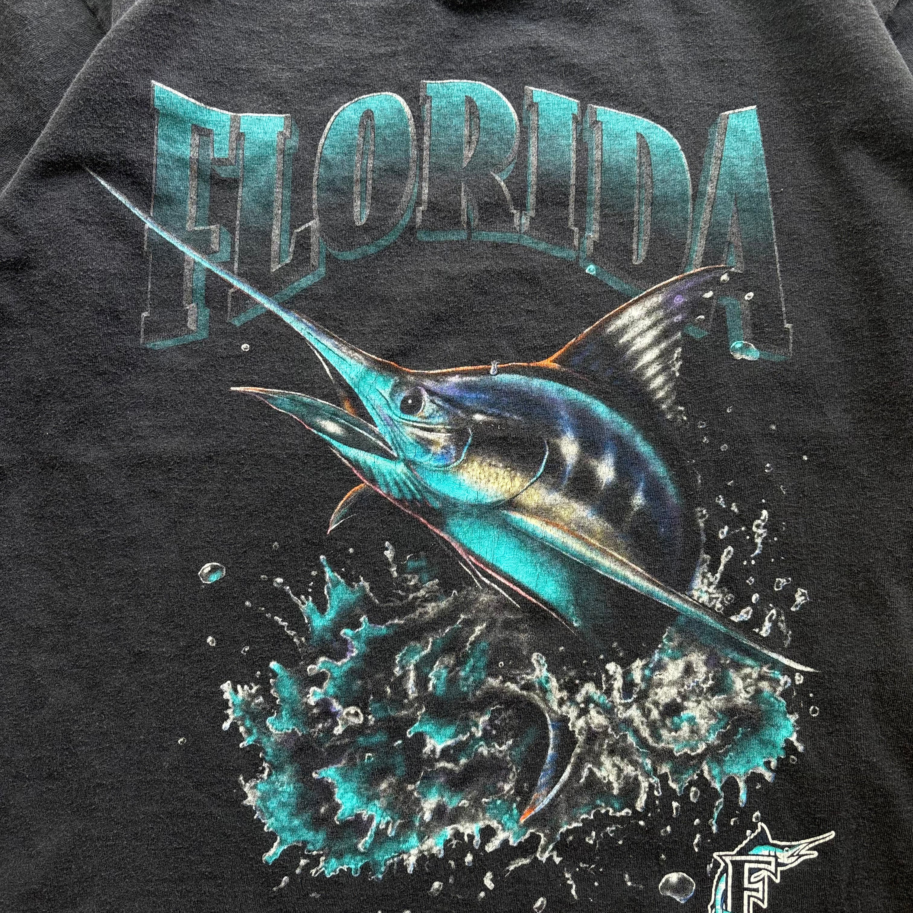 90s FLORIDA MARLINS TEE - M