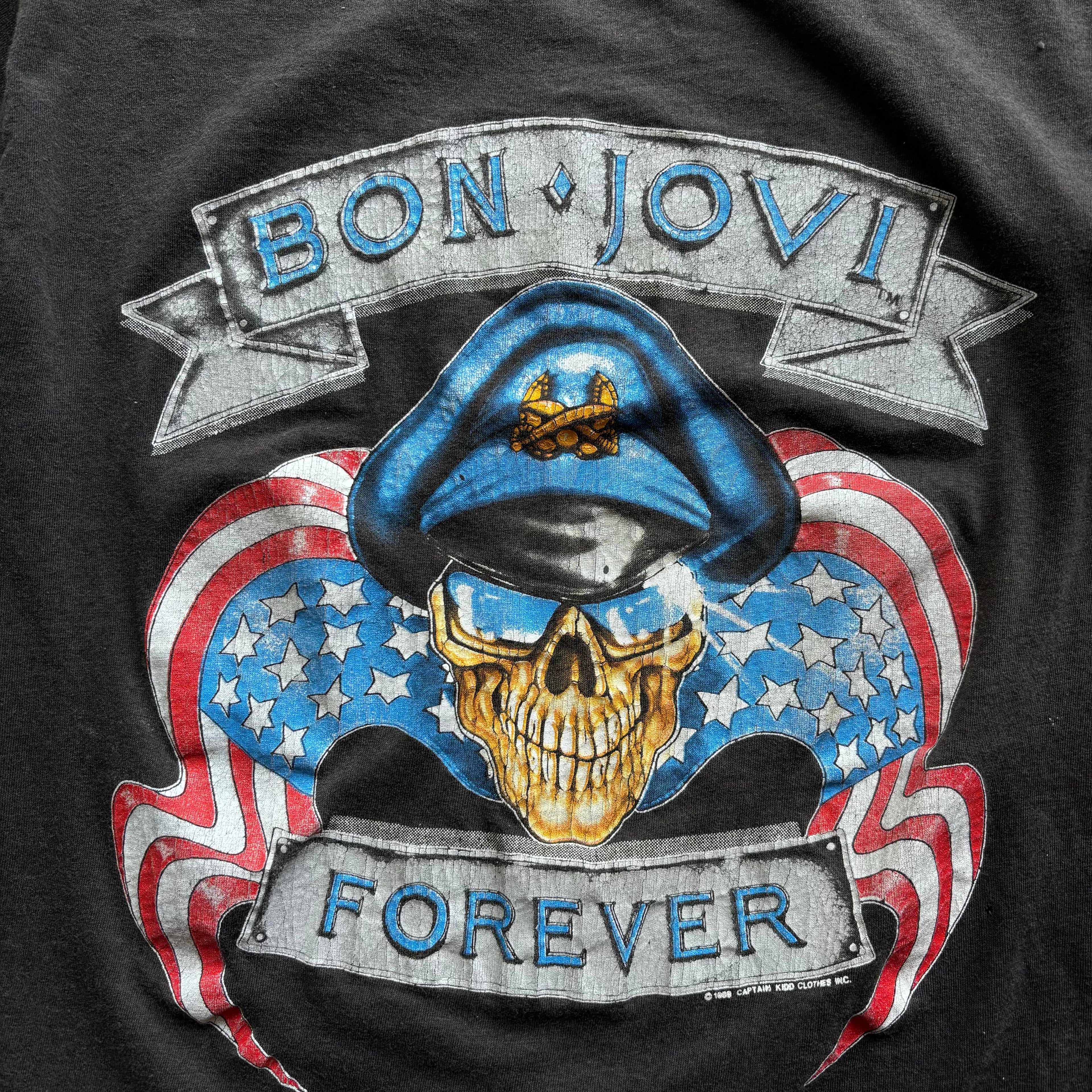 80s BON JOVI FOREVER TEE - M