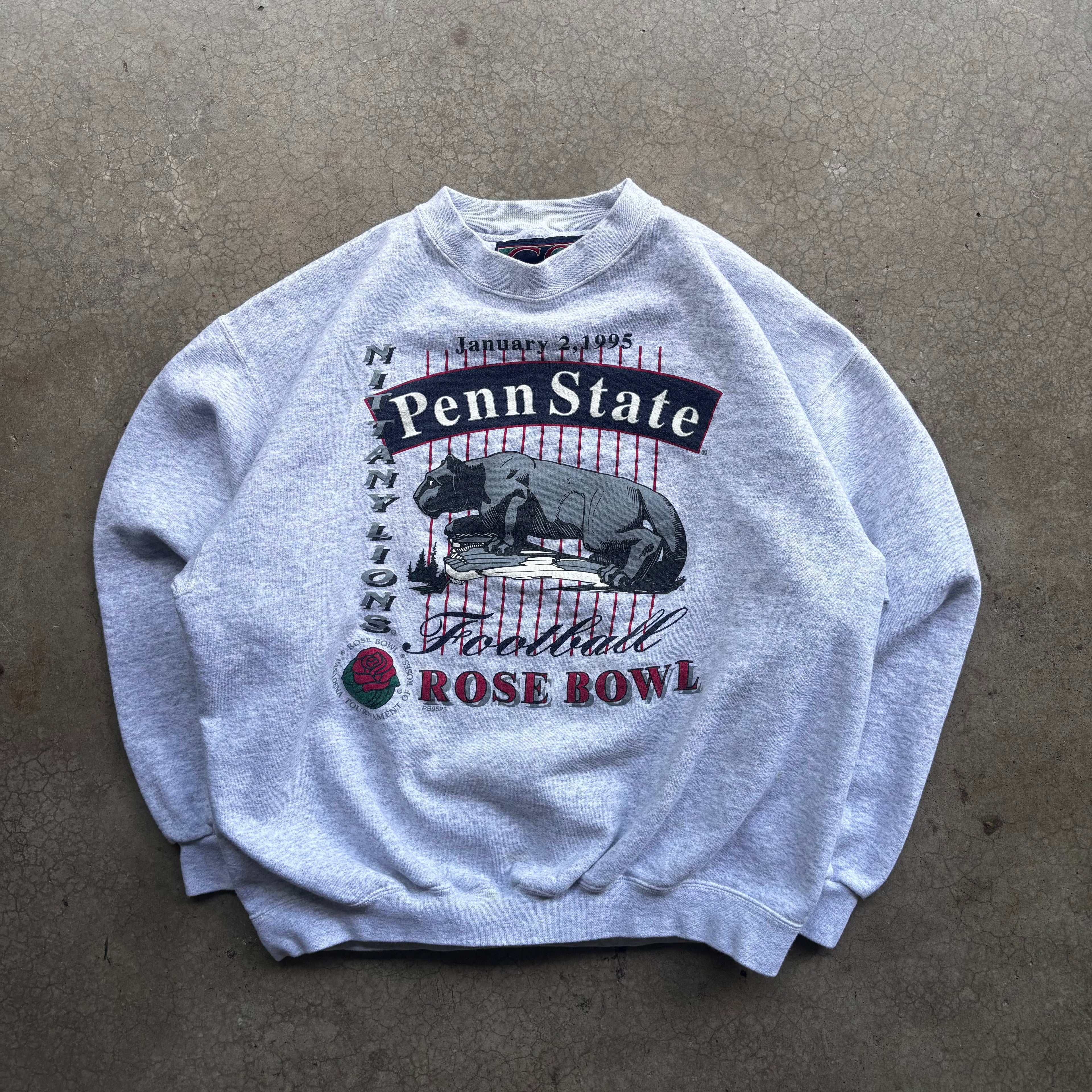 90s PENN STATE ROSE BOWL CREWNECK - M