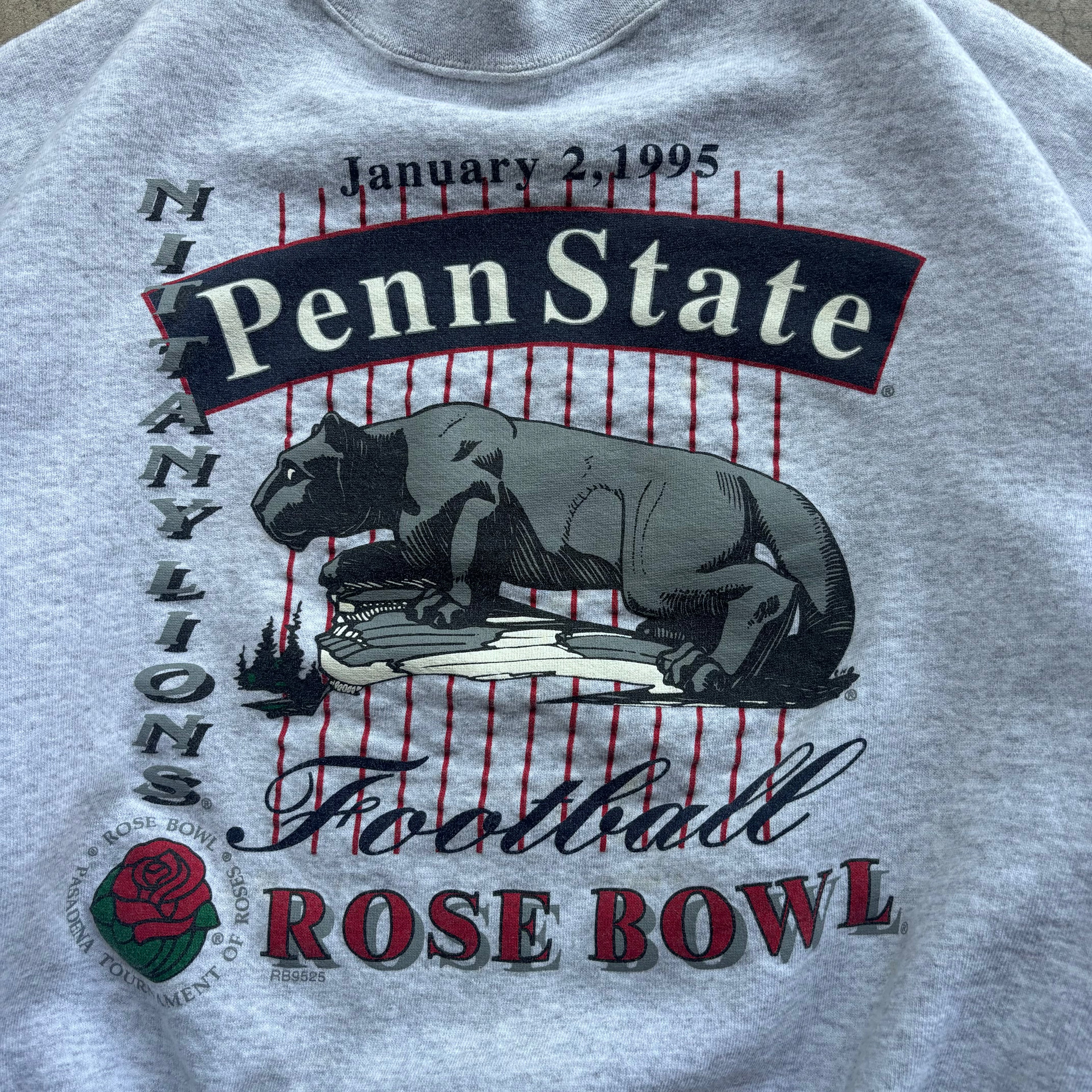 90s PENN STATE ROSE BOWL CREWNECK - M