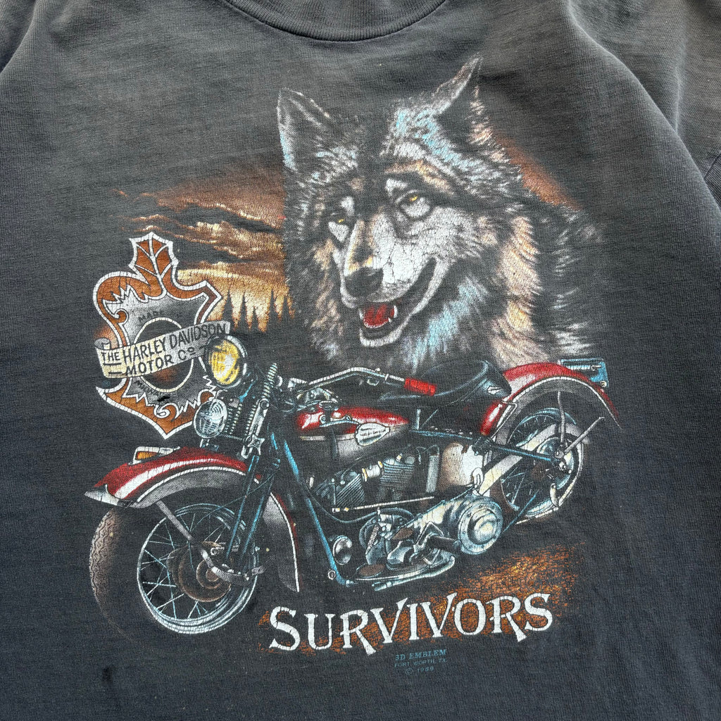 90s HARLEY SURVIVORS 3D EMBLEM - XL