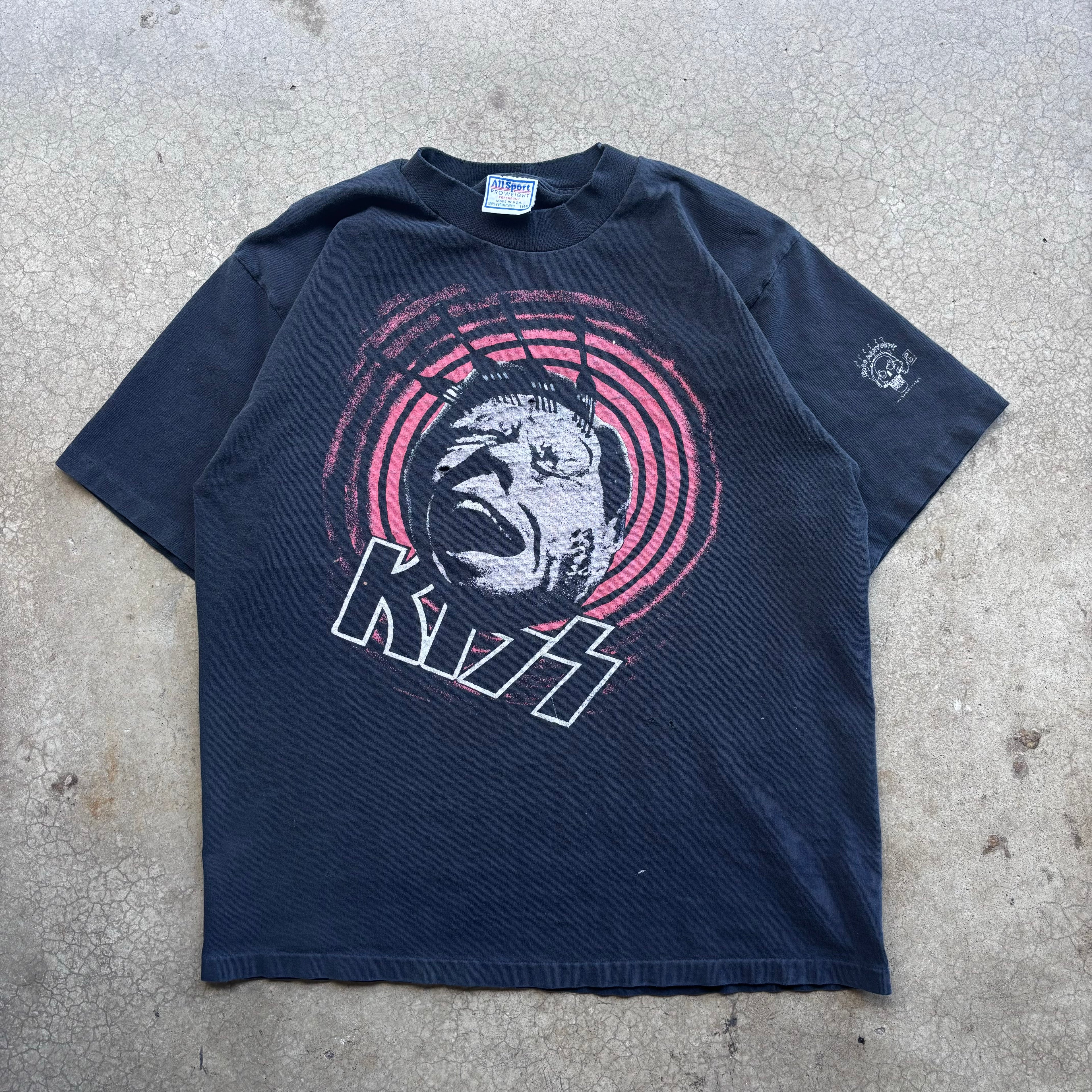 90s KISS TOUR TEE - L