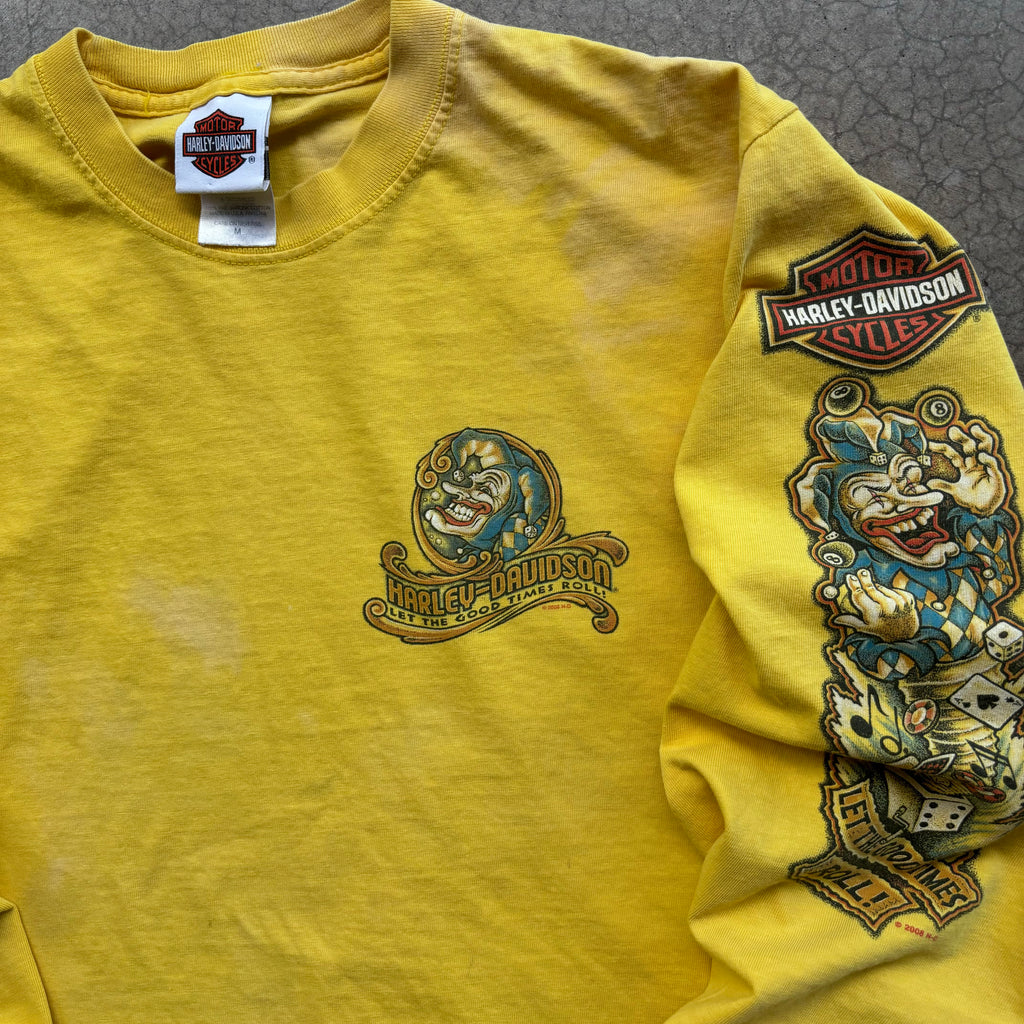 00s HARLEY DAVIDSON NY LONGSLEEVE TEE - M