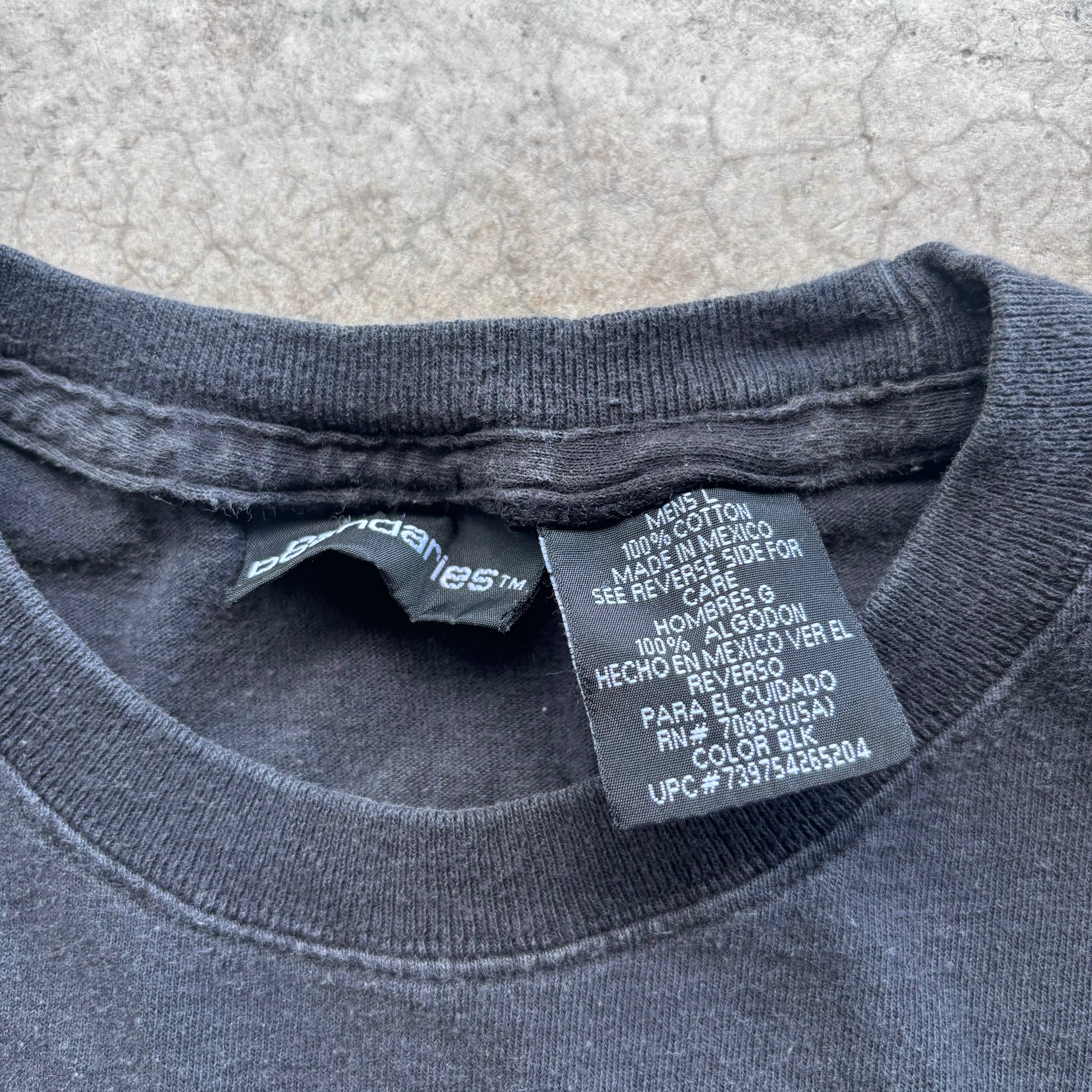 00s DRAGON FLAMES TEE - L