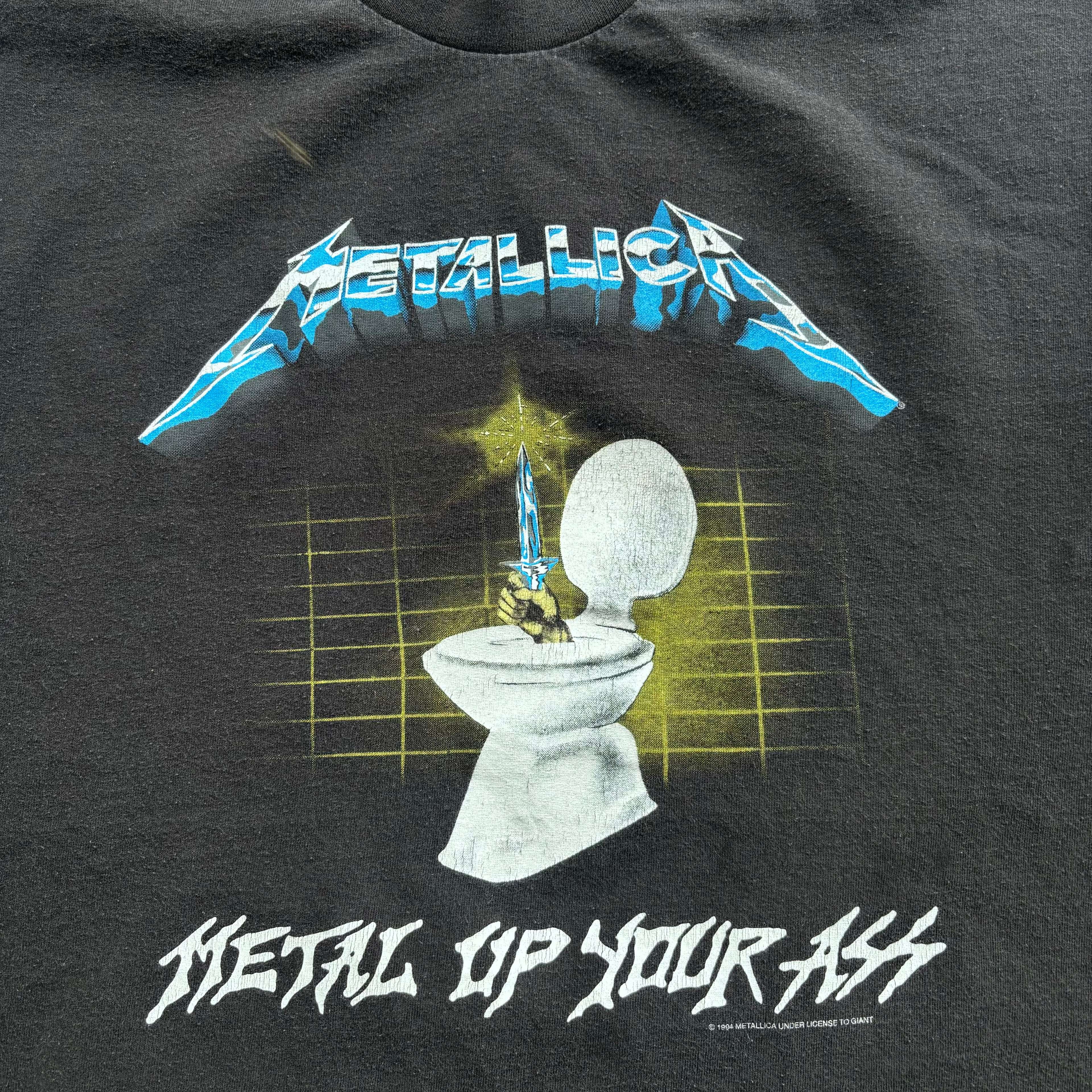 90s METALLICA CUT OFF TEE - XL