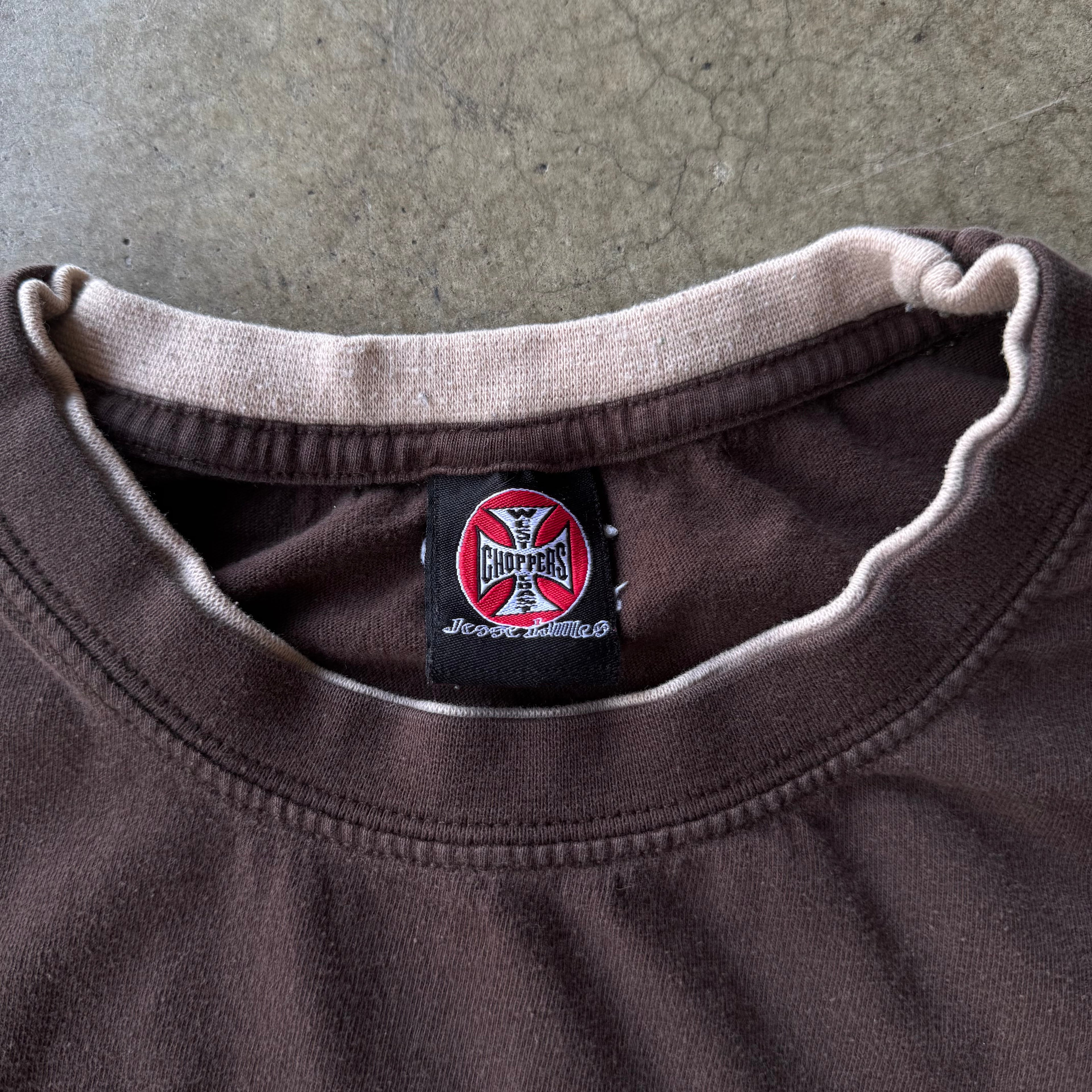 00S WEST COAST CHOPPERS LONG SLEEVE BIKER TEE - 2XL