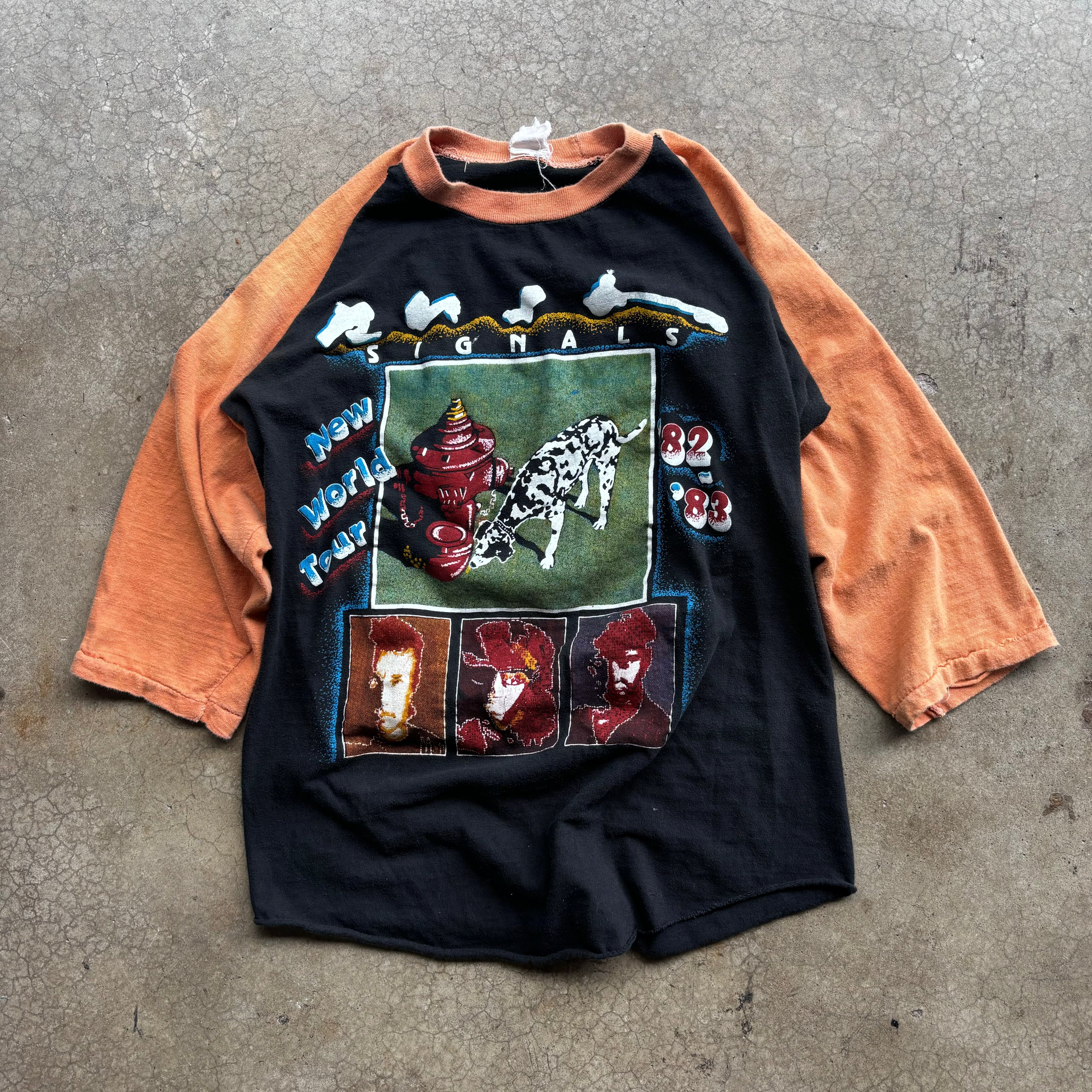 80s RUSH SIGNALS TEE - M