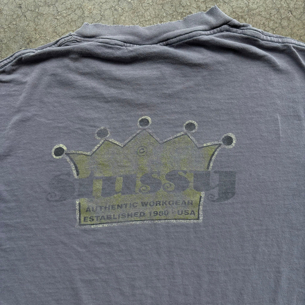 90s STUSSY TEE - M