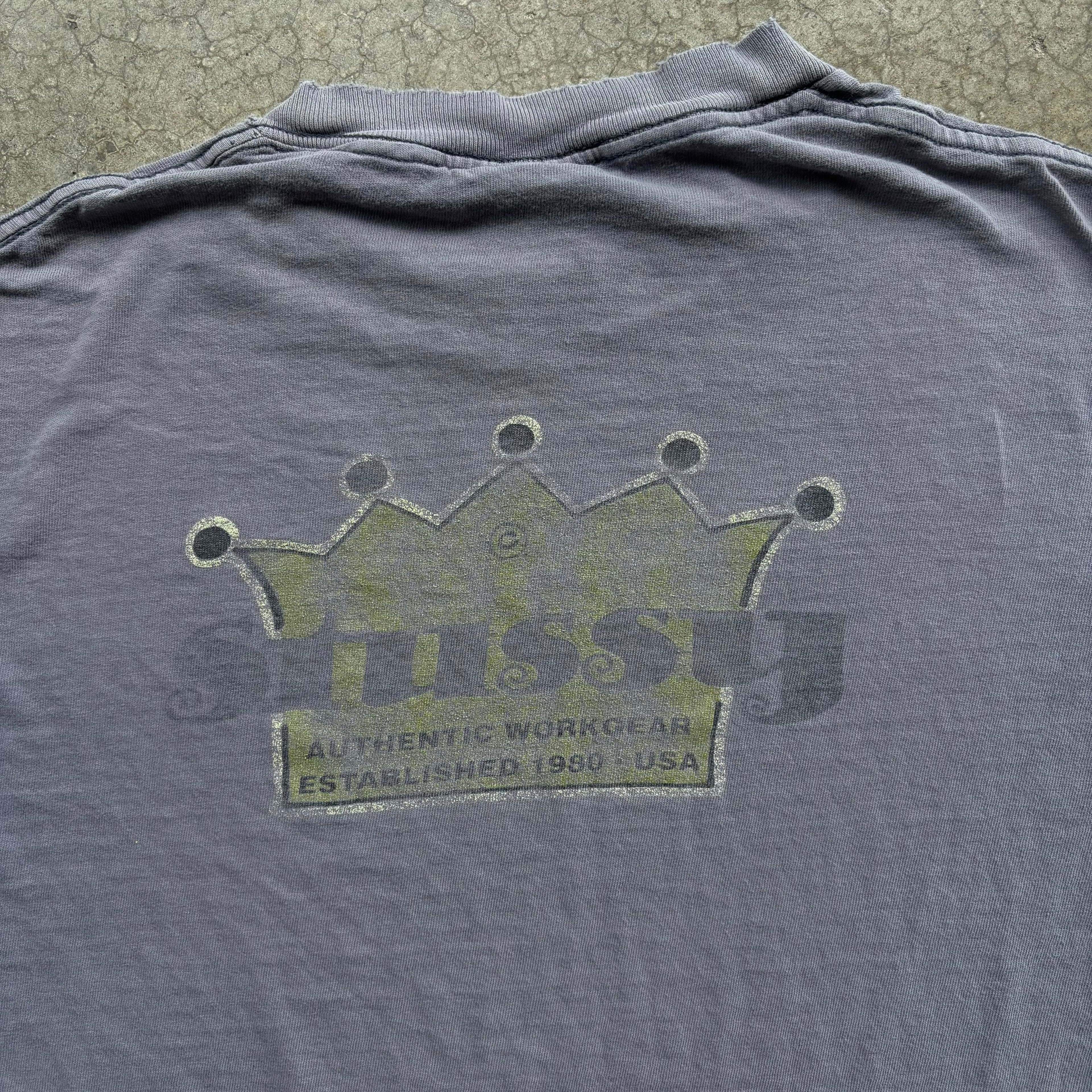 90s STUSSY TEE - M
