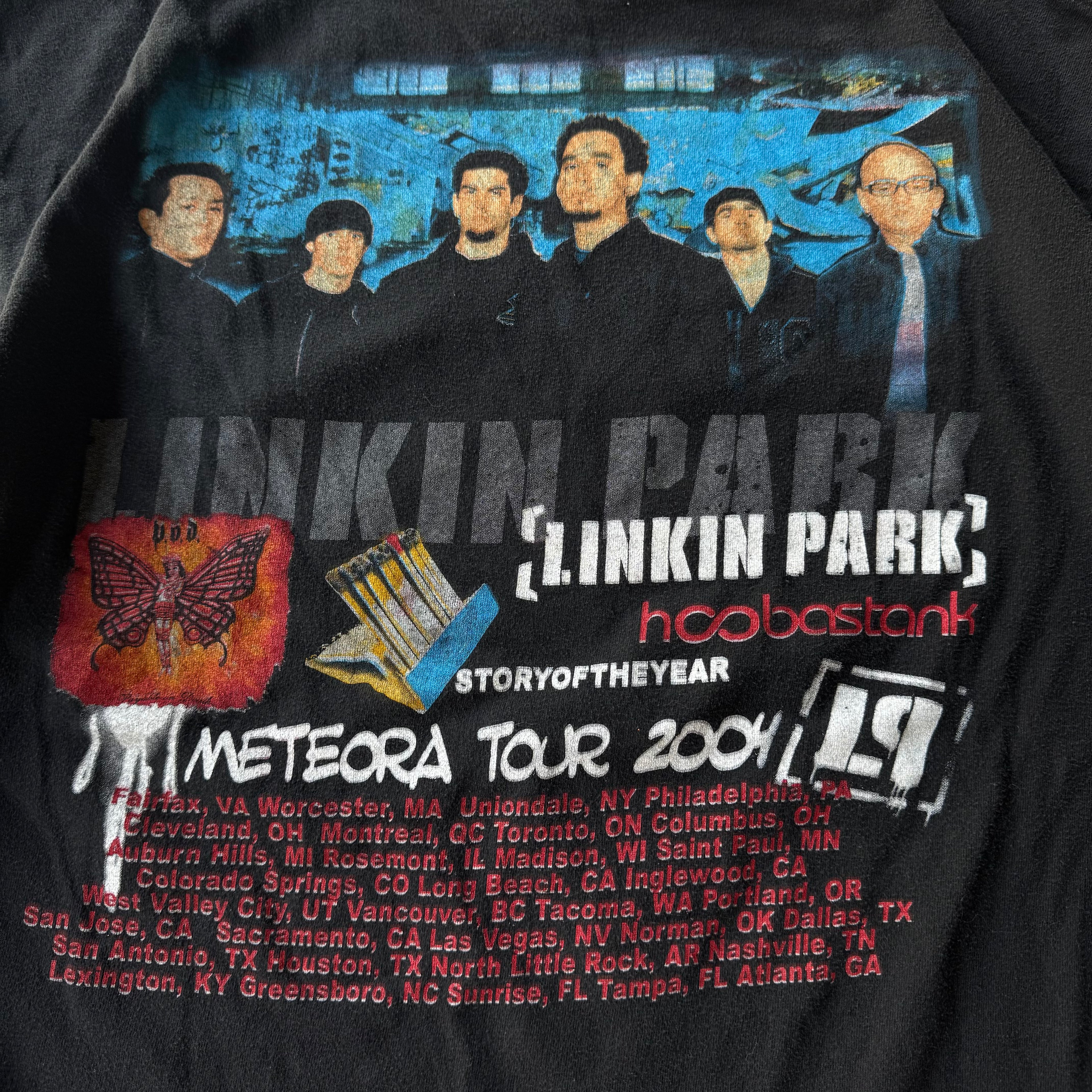 00S LINKIN PARK BAND TEE - XL