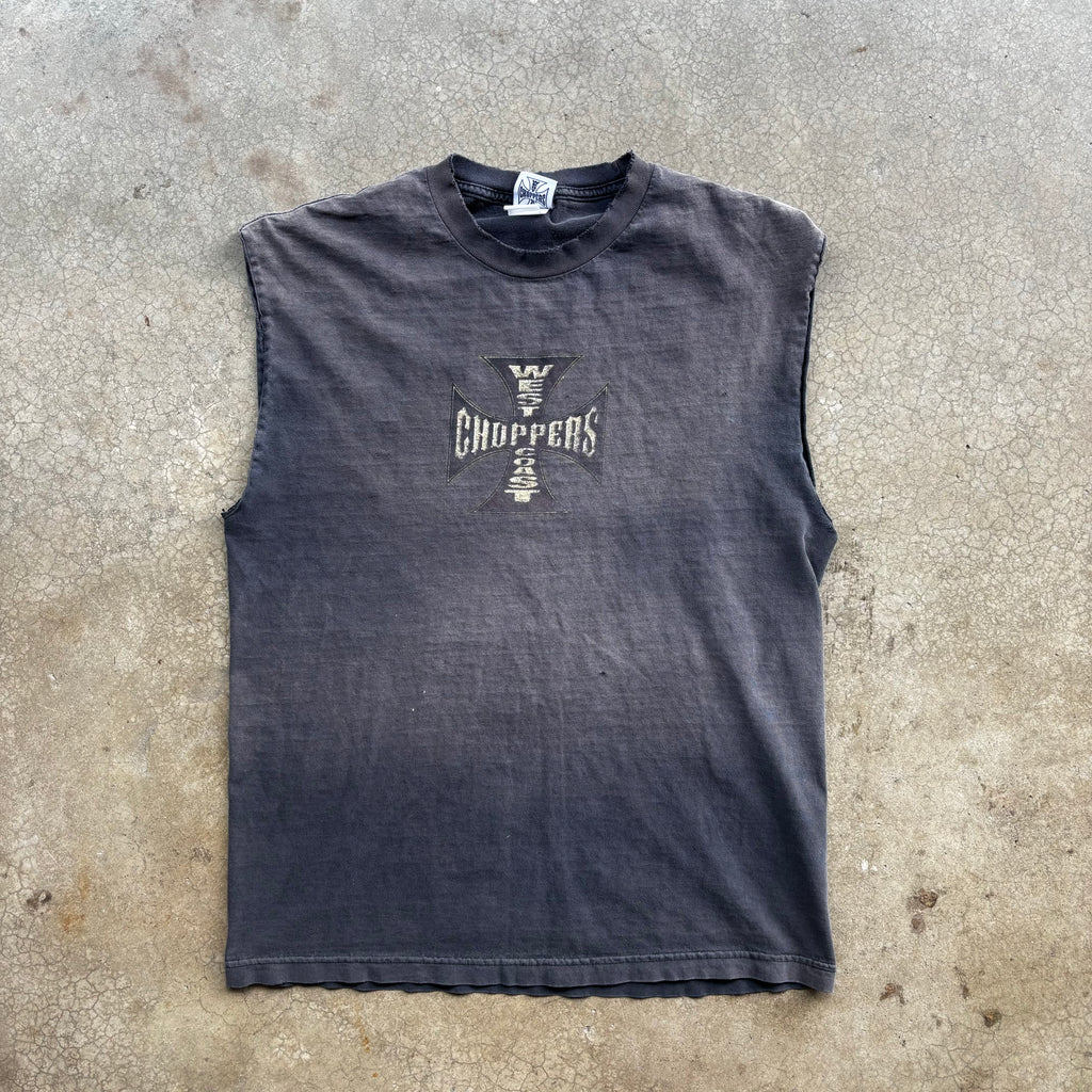 90s WEST COAST CHOPPERS CUT OFF - L