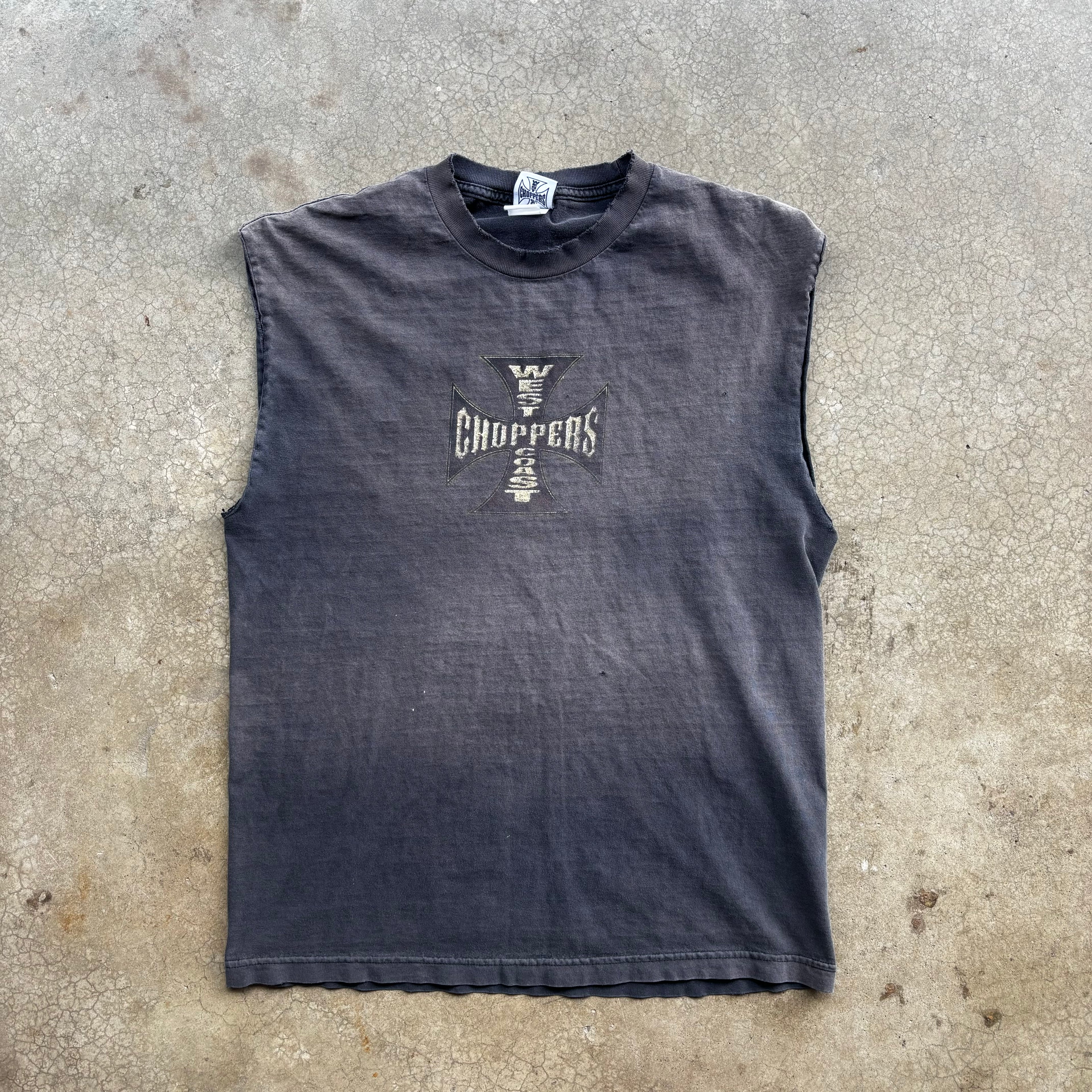 90s WEST COAST CHOPPERS CUT OFF - L