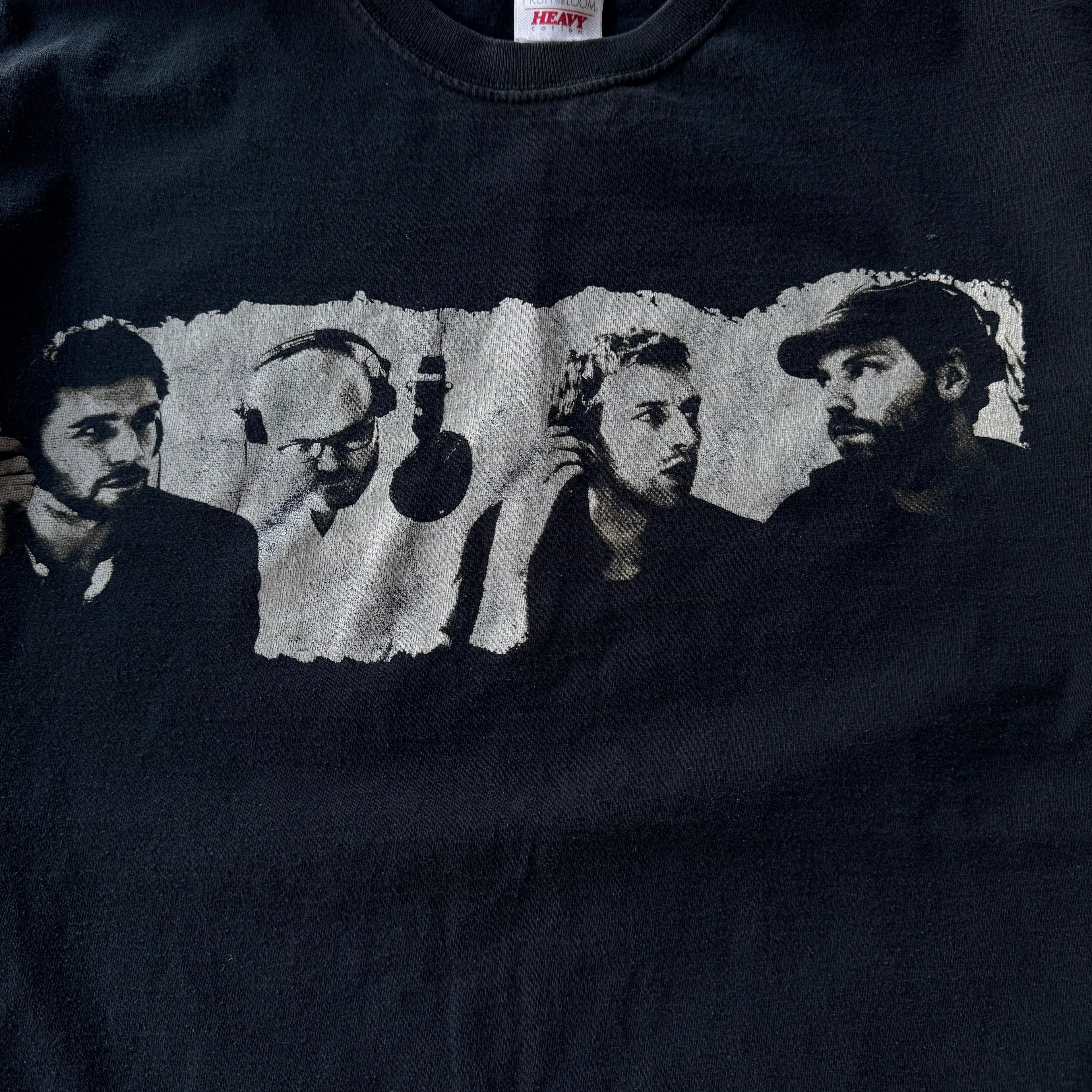 00S COLDPLAY VIVA LA VIDA BAND TEE - M