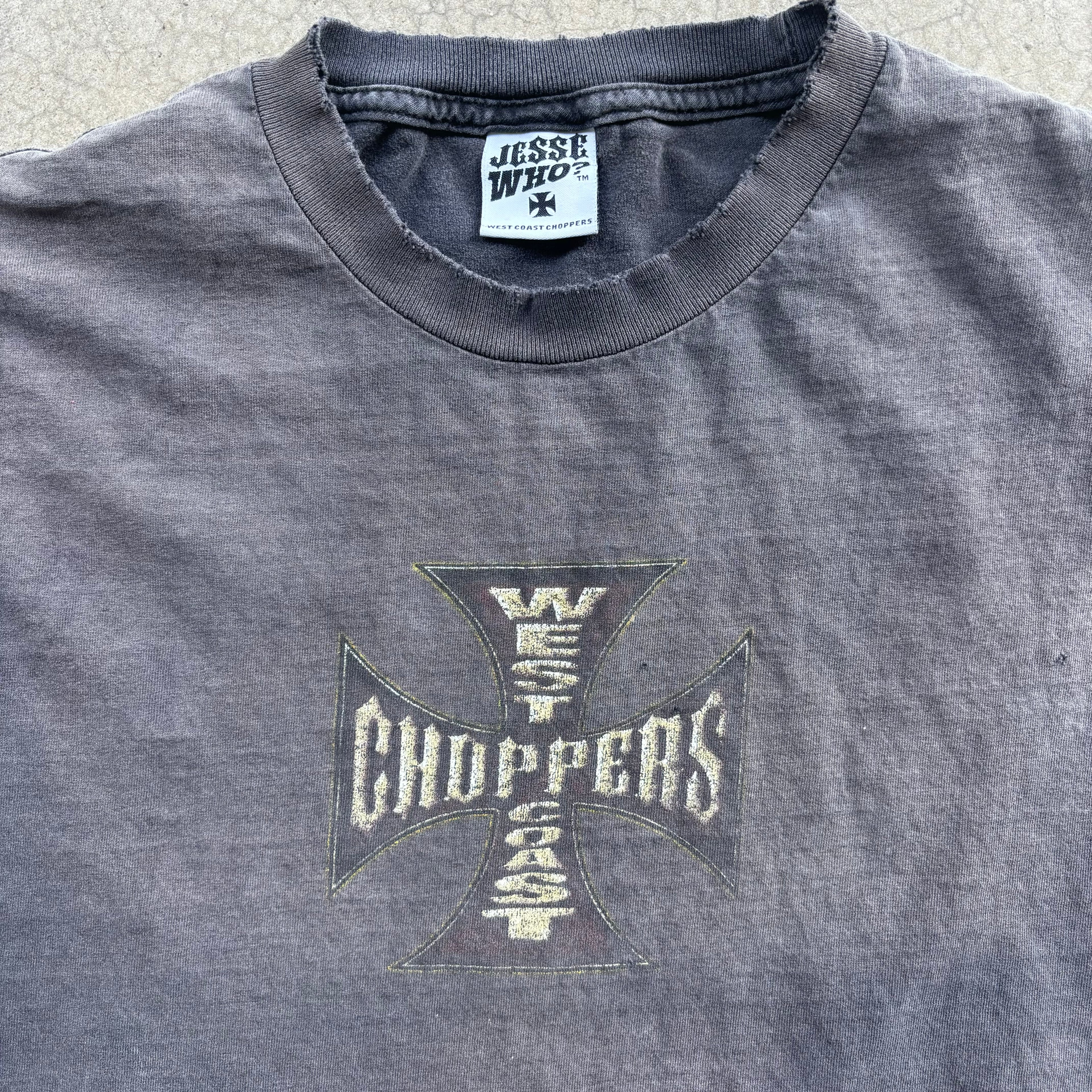 90s WEST COAST CHOPPERS CUT OFF - L