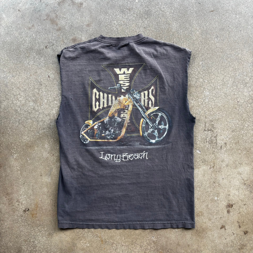 90s WEST COAST CHOPPERS CUT OFF - L