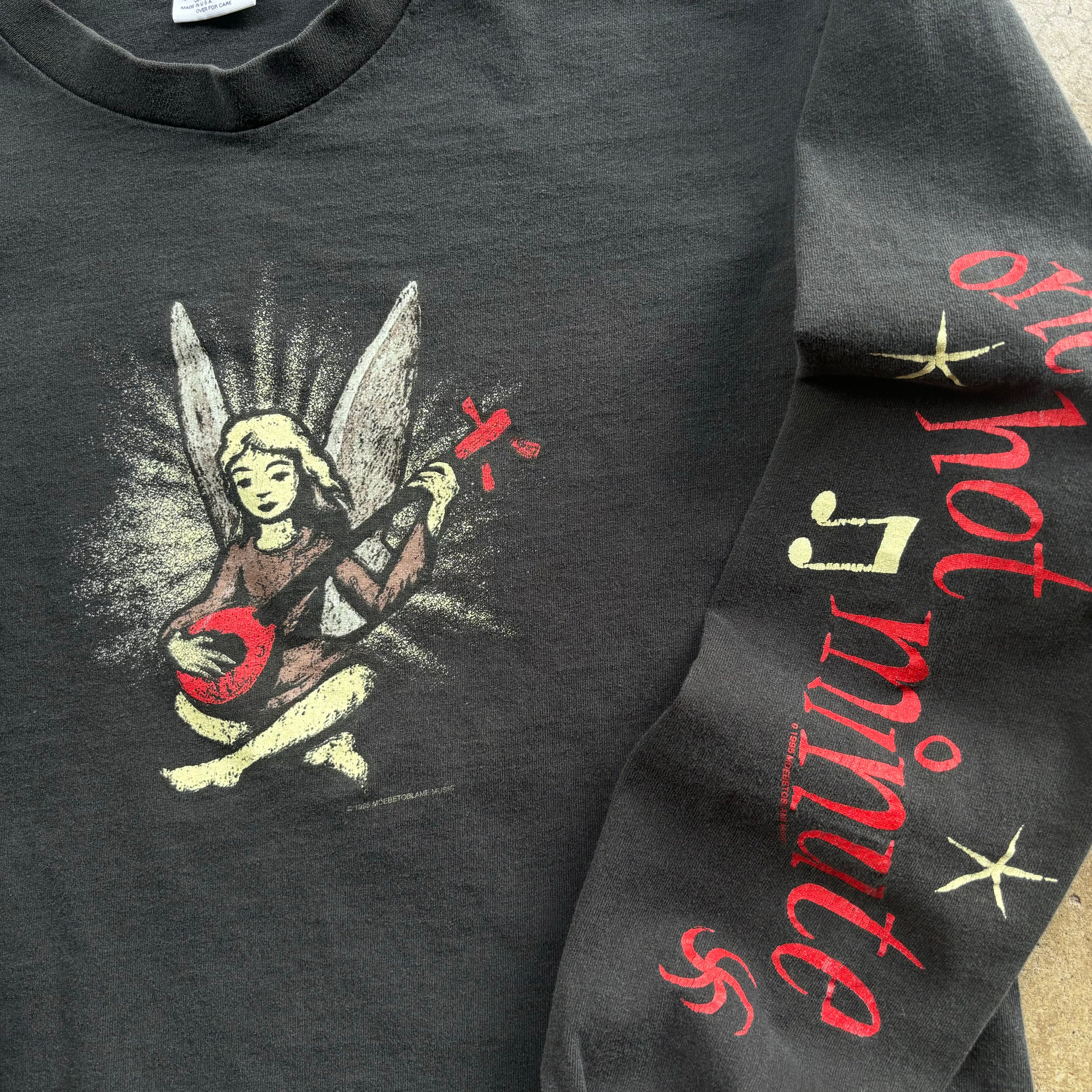90s RED HOT CHILLI PEPPERS TOUR TEE - L
