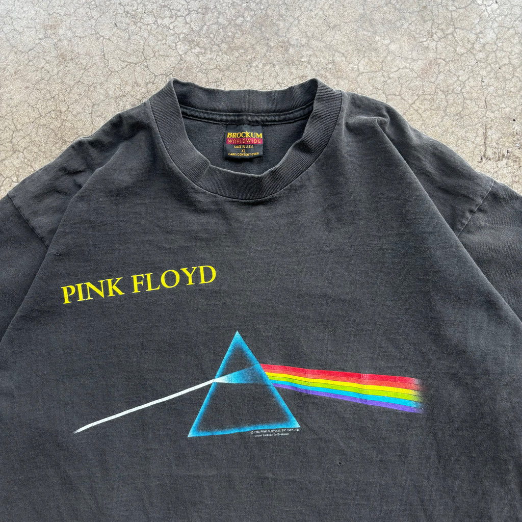 90s PINK FLOYD DARK SIDE OF THE MOON TEE - XL